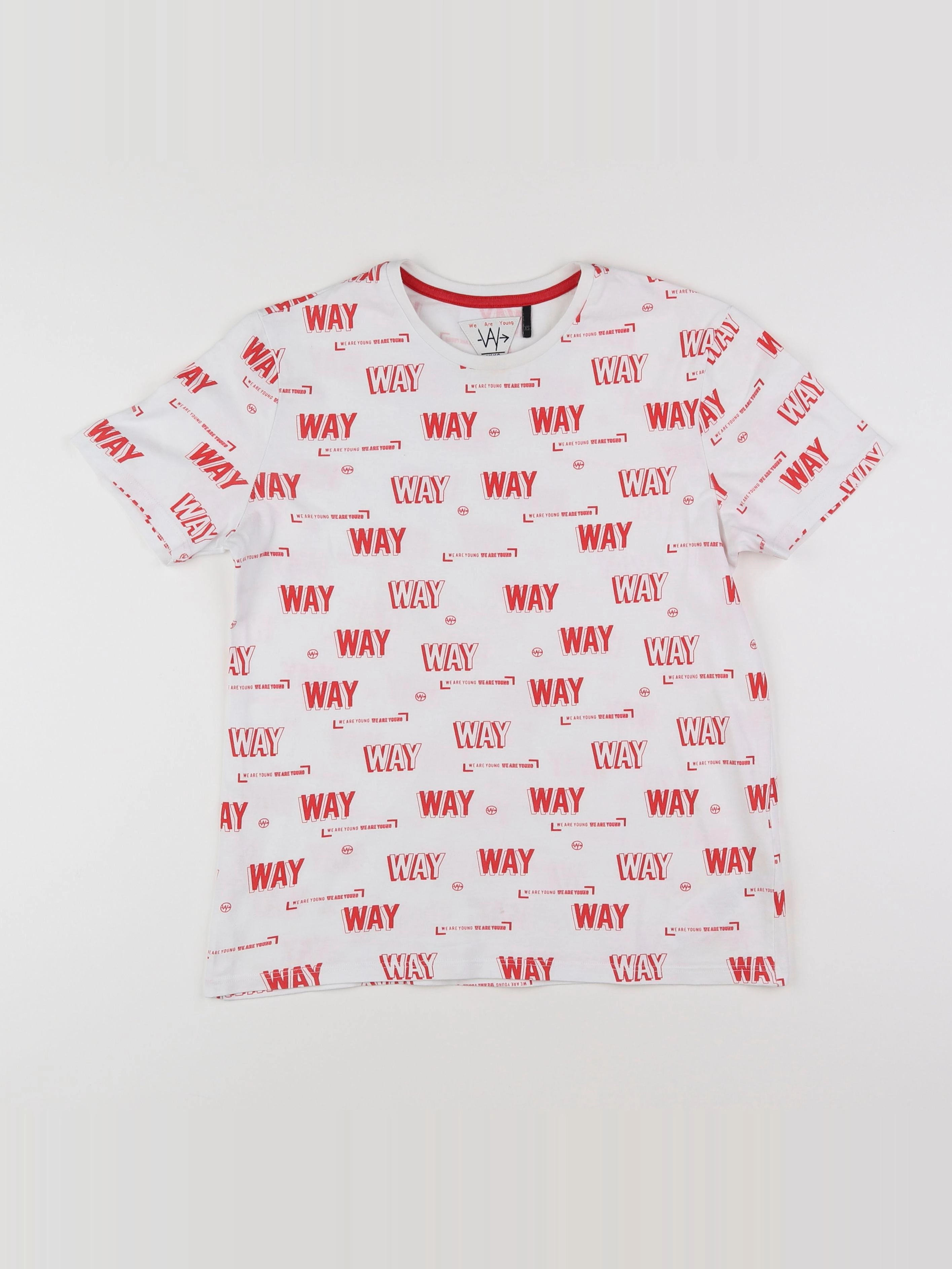 IKKS - tee-shirt rouge - 12 ans