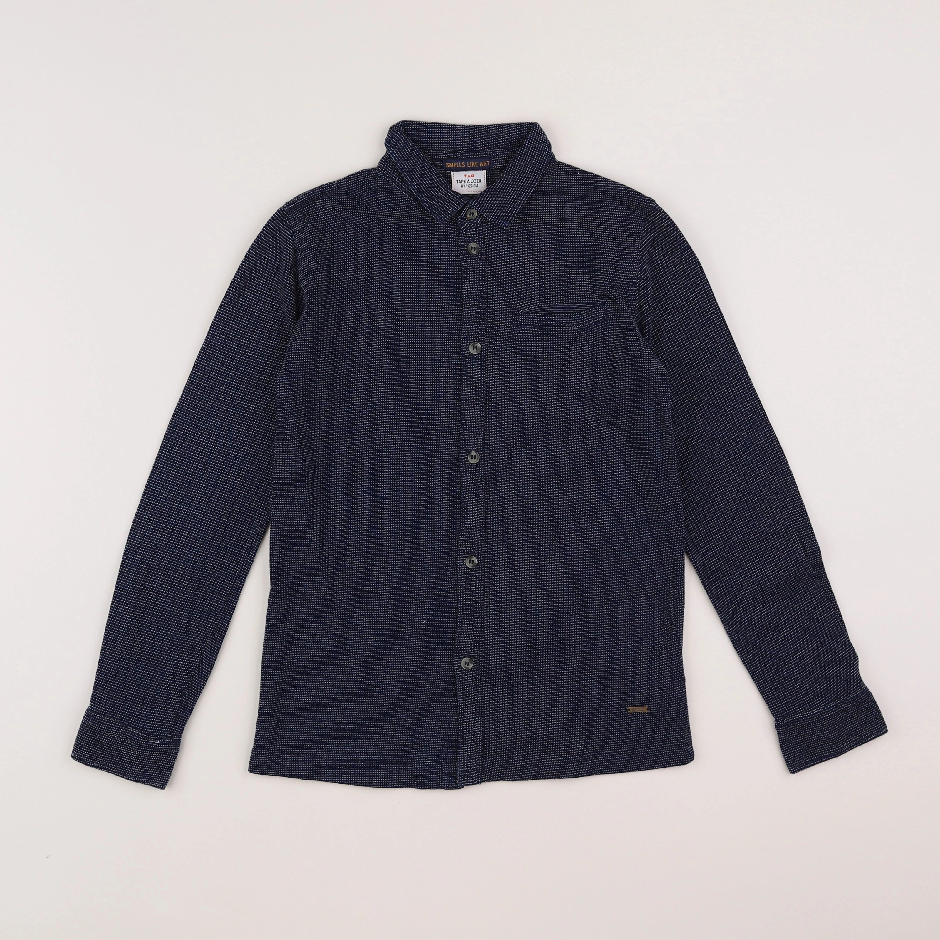 Tape à l'oeil - chemise bleu - 8 ans