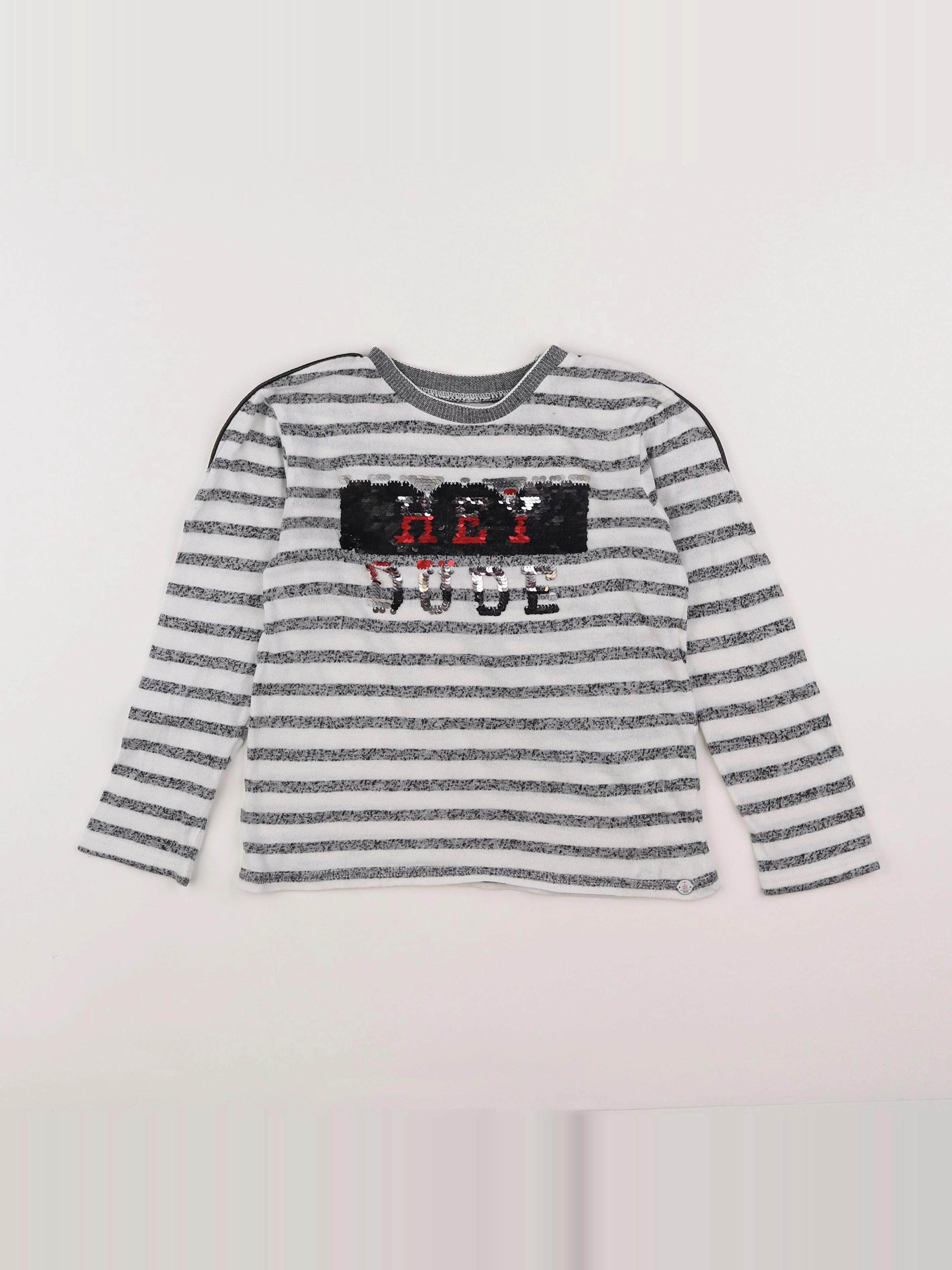 IKKS - tee-shirt gris - 6 ans