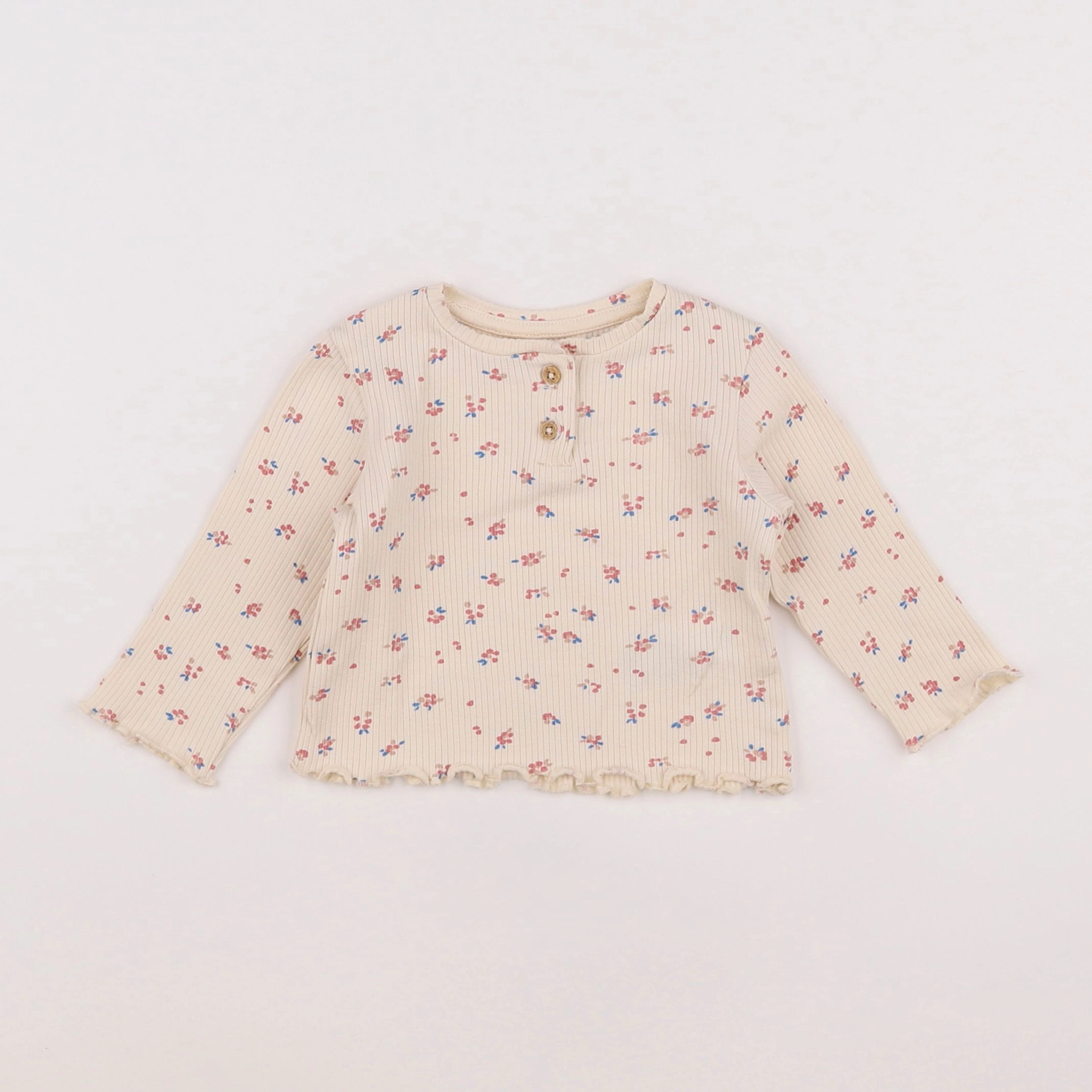 Vertbaudet - tee-shirt multicolore - 6 mois