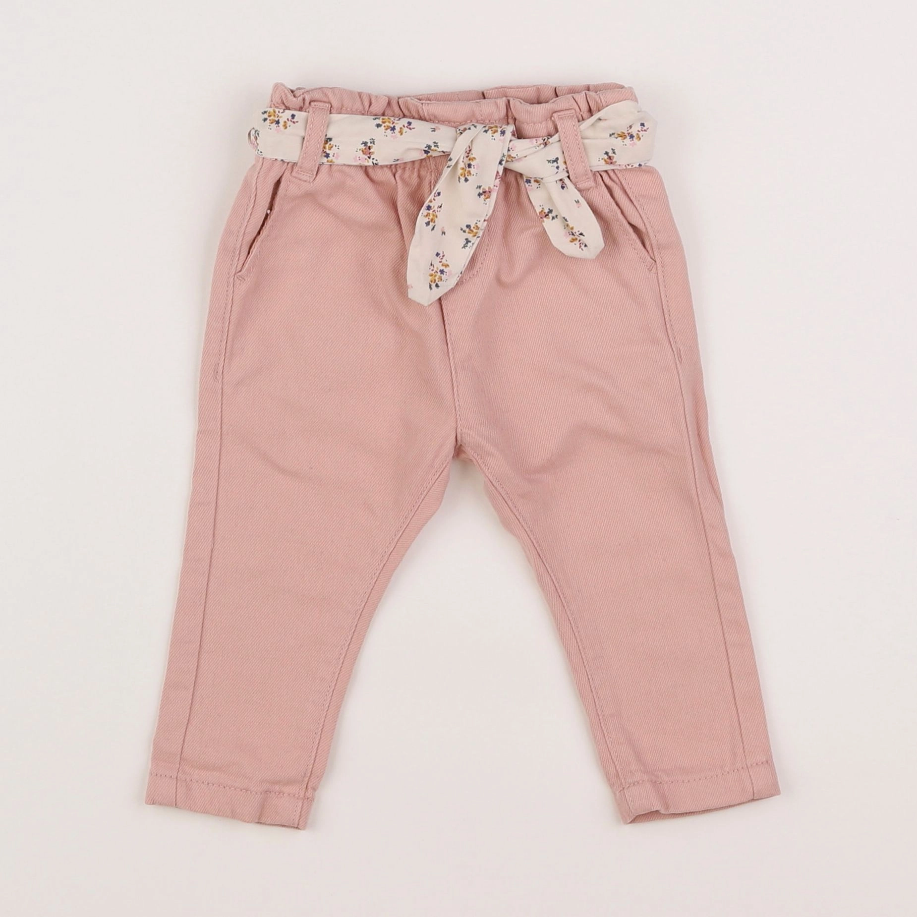 Vertbaudet - pantalon rose - 6 mois