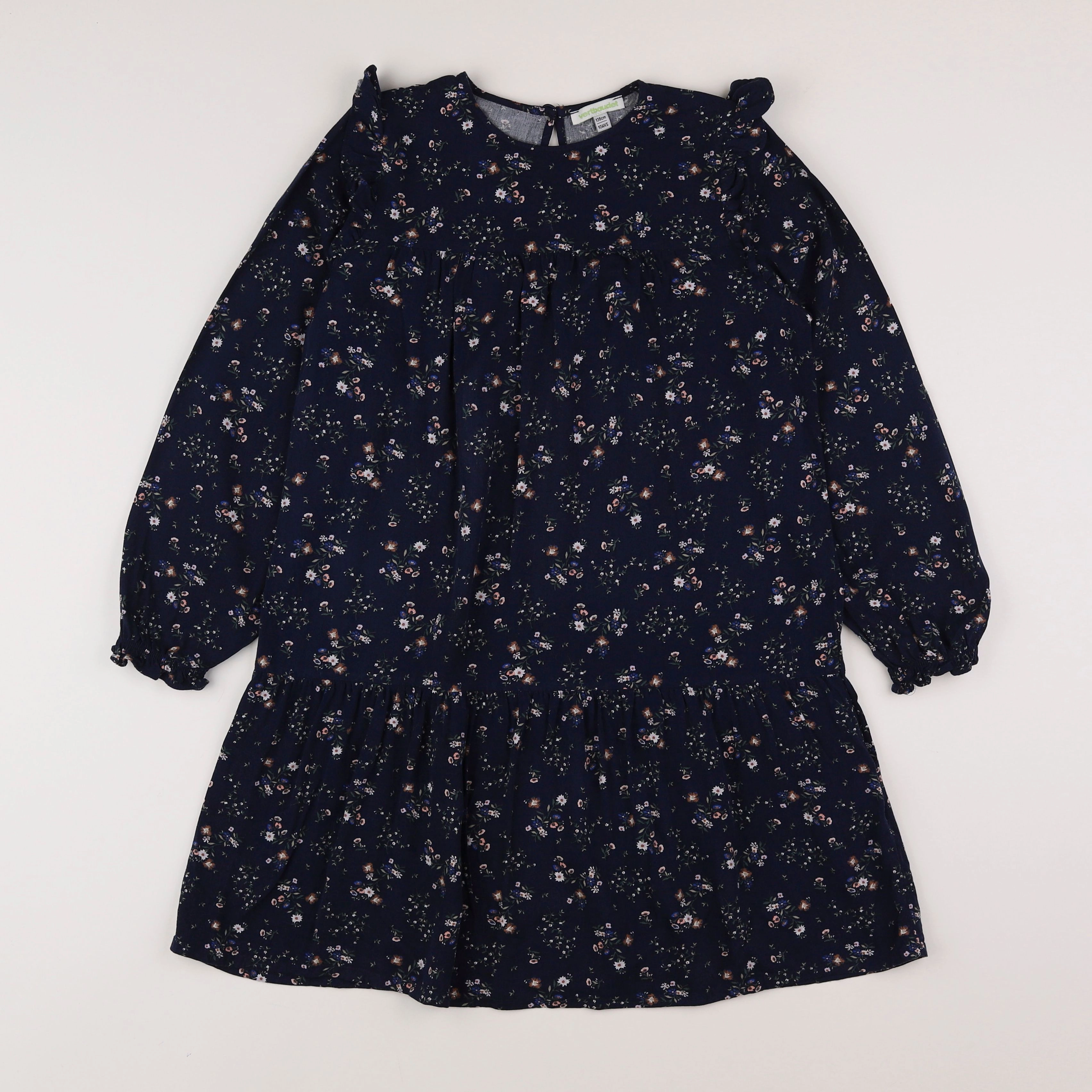 Vertbaudet - robe bleu - 10 ans