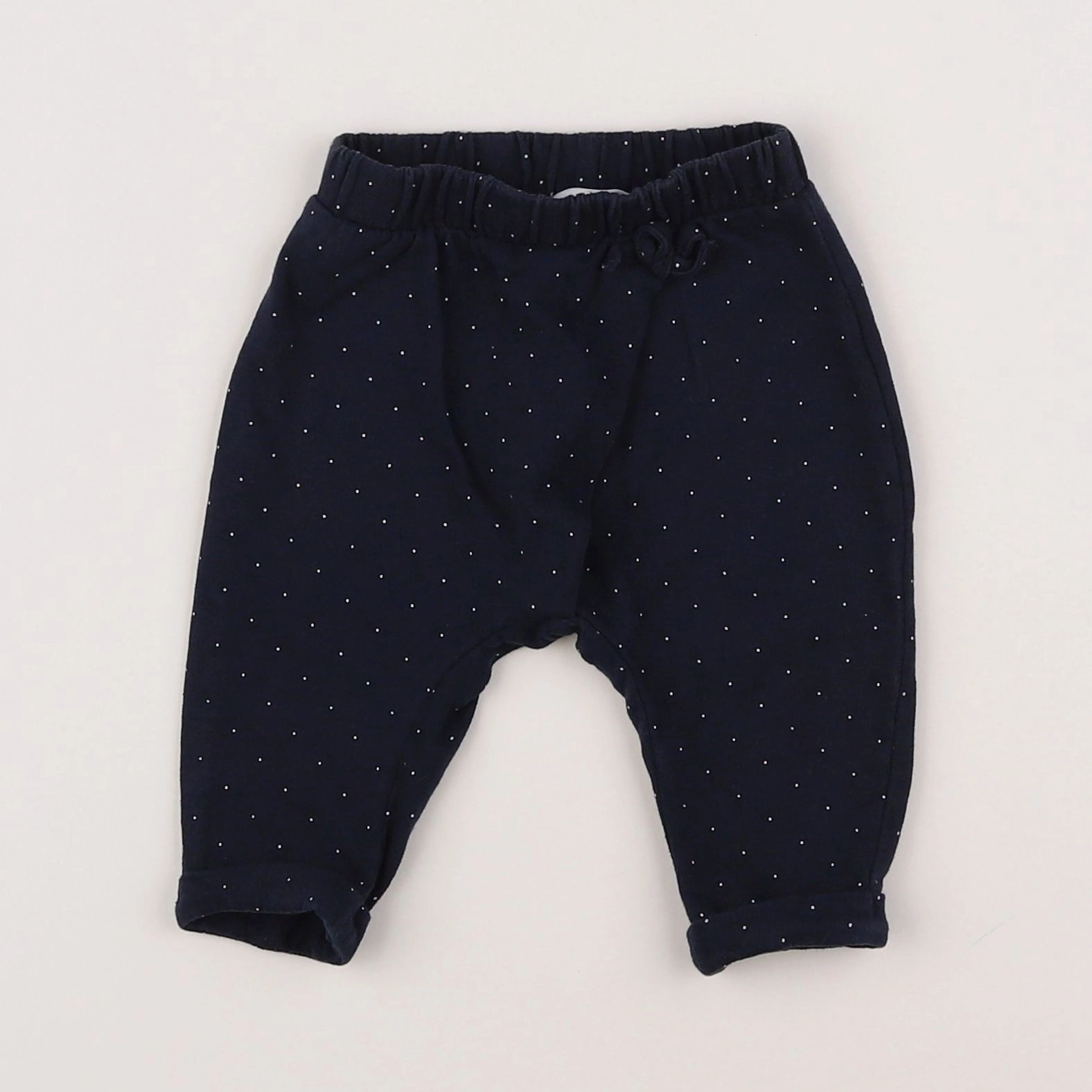Vertbaudet - pantalon bleu - 3 mois