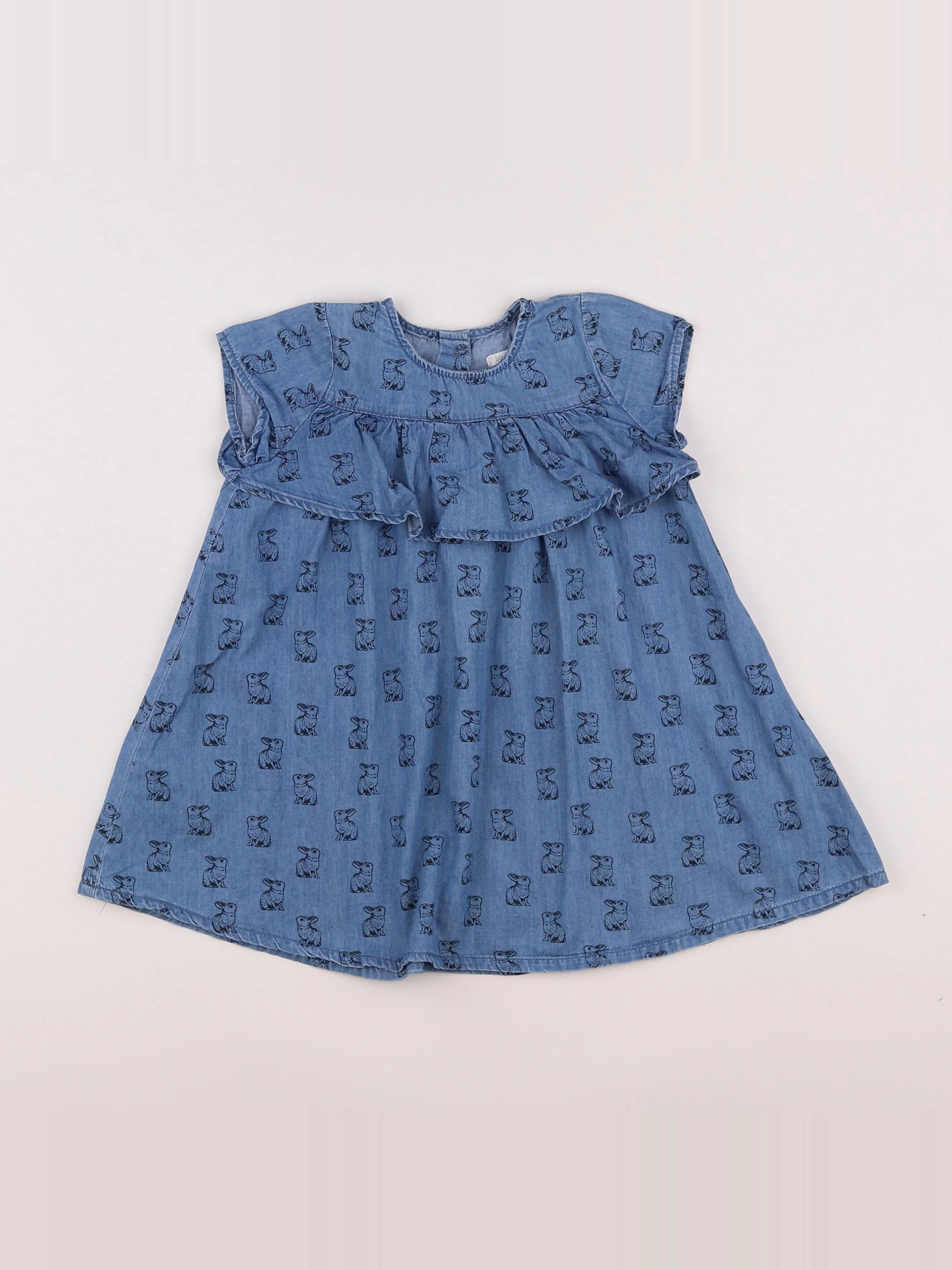 Boutchou - robe bleu - 18 mois