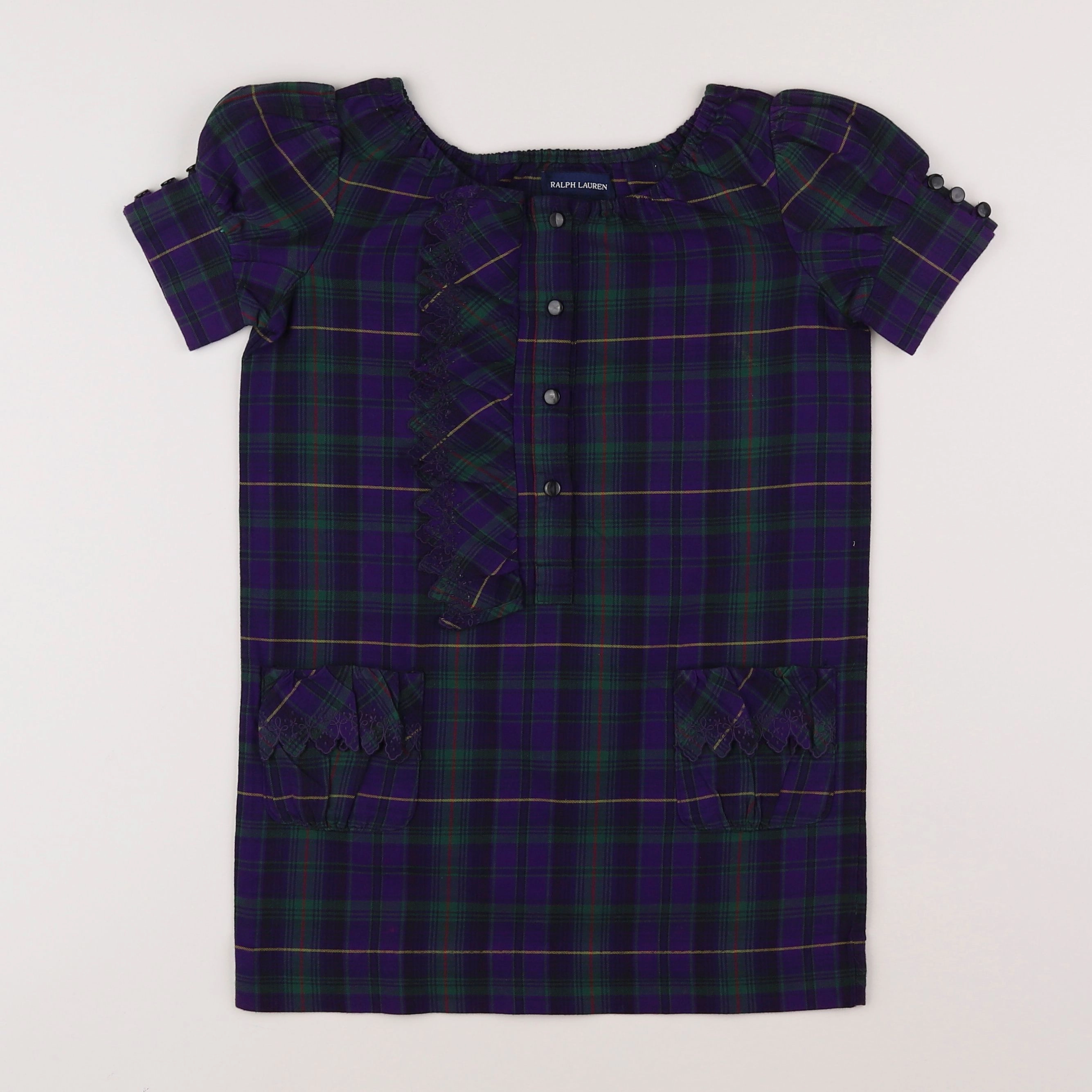 Ralph Lauren - robe violet - 4 ans