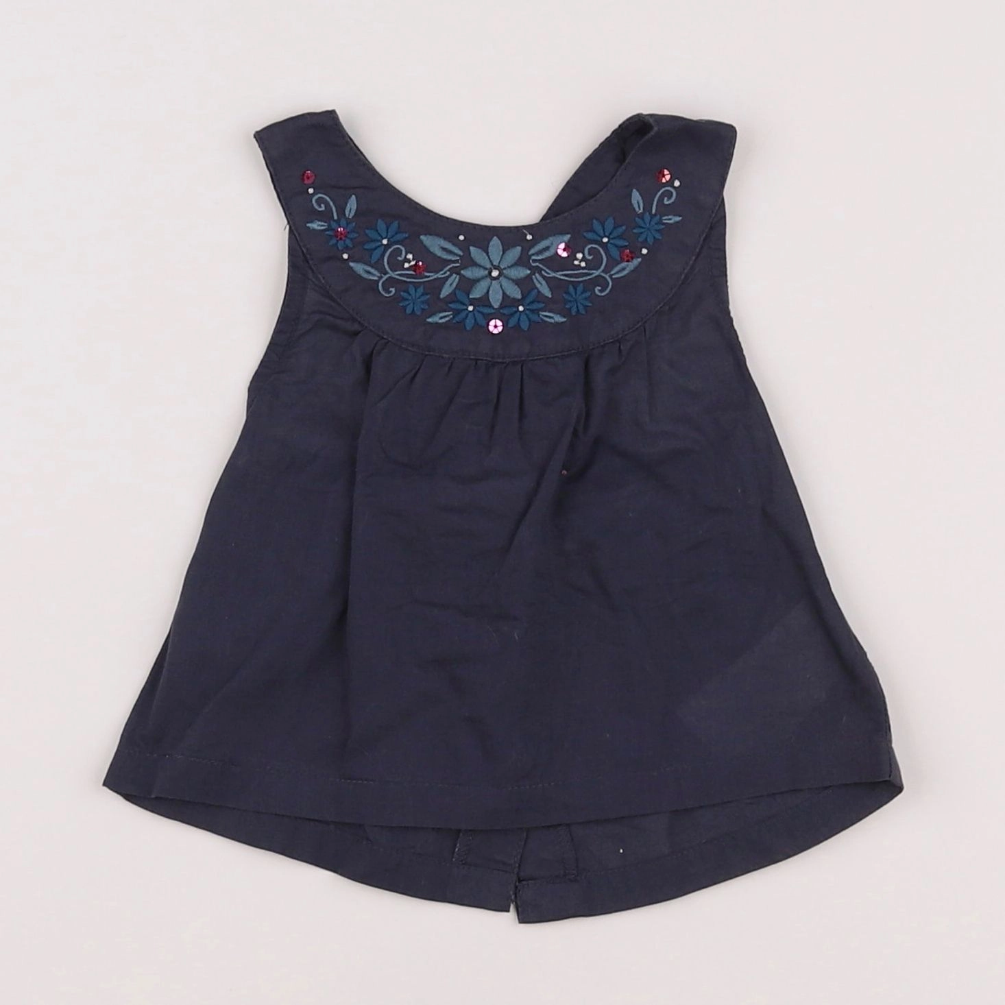 Vertbaudet - blouse gris - 3 mois