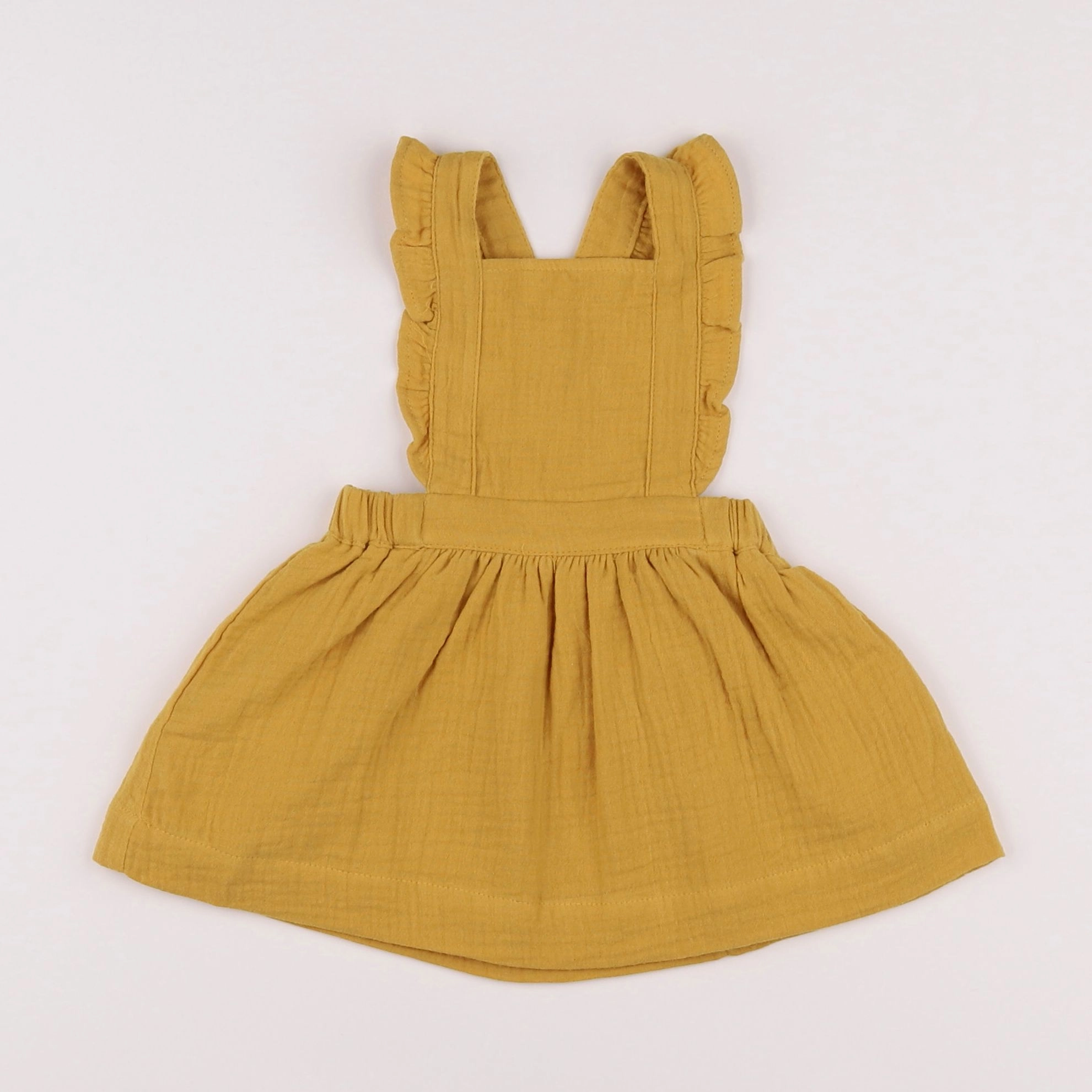 Vertbaudet - robe jaune - 6 mois