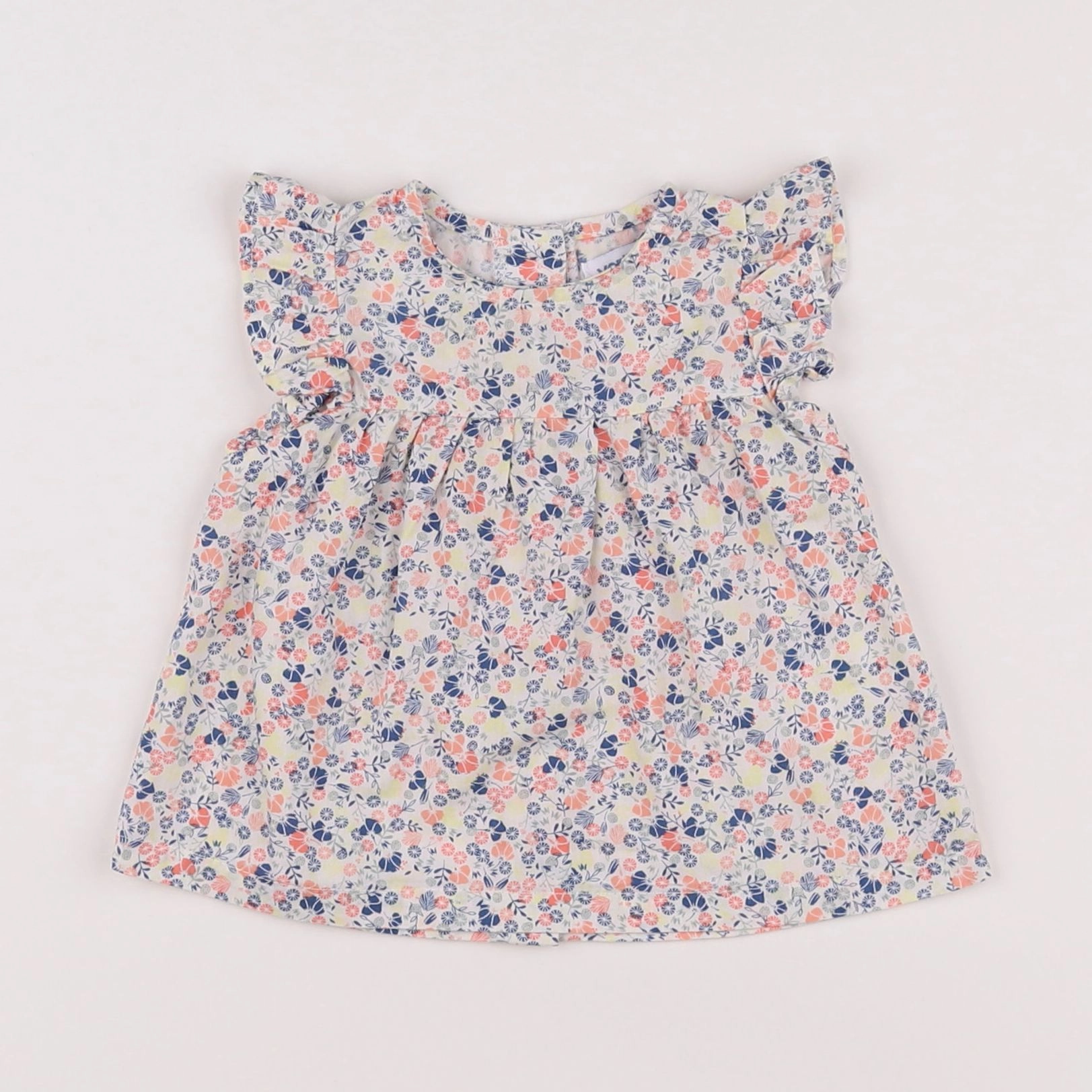 Vertbaudet - blouse multicolore - 6 mois