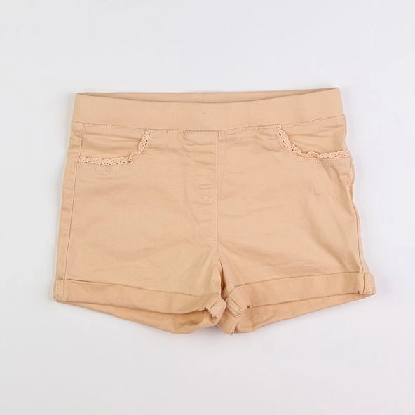 Vertbaudet - short orange - 10 ans
