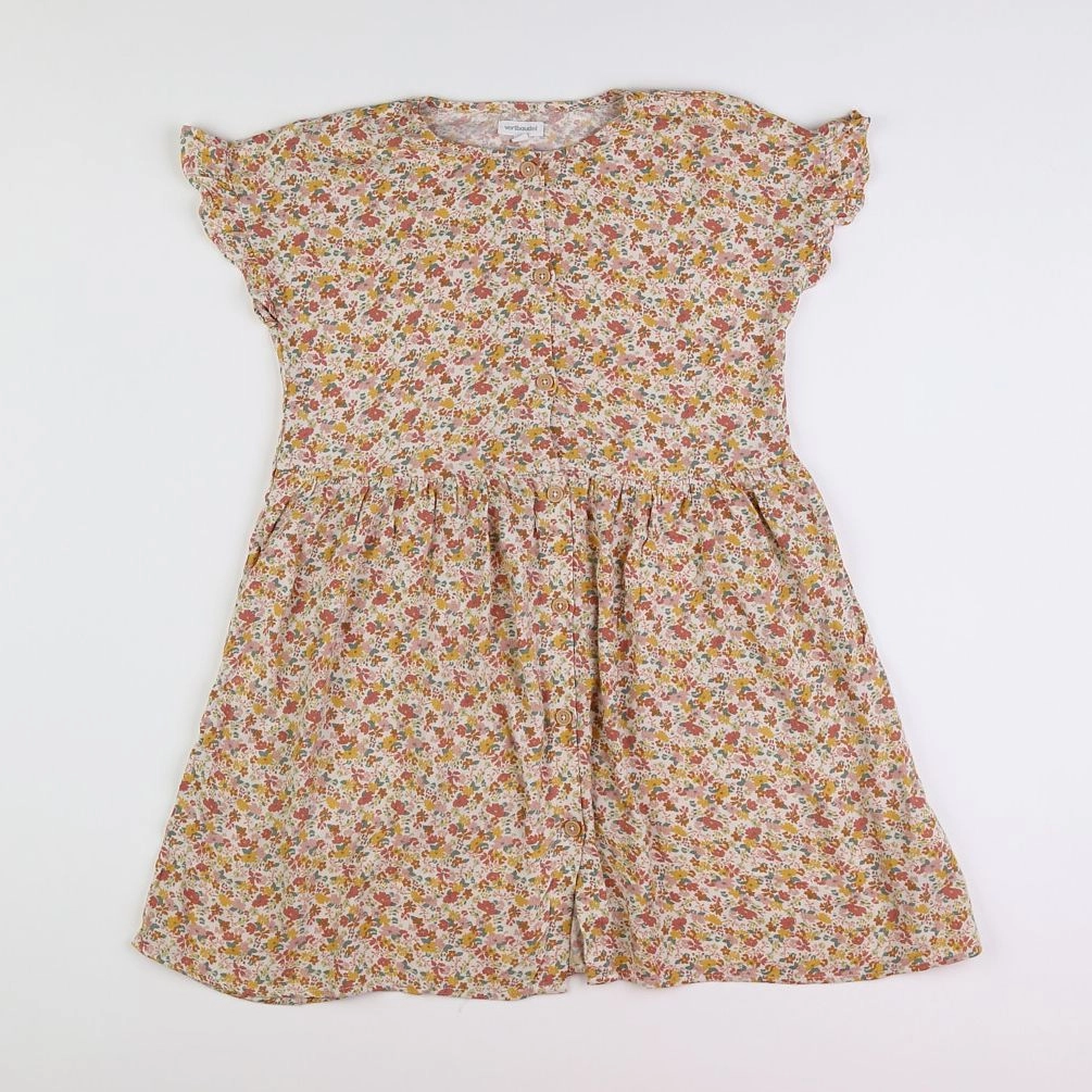 Vertbaudet - robe multicolore - 10 ans