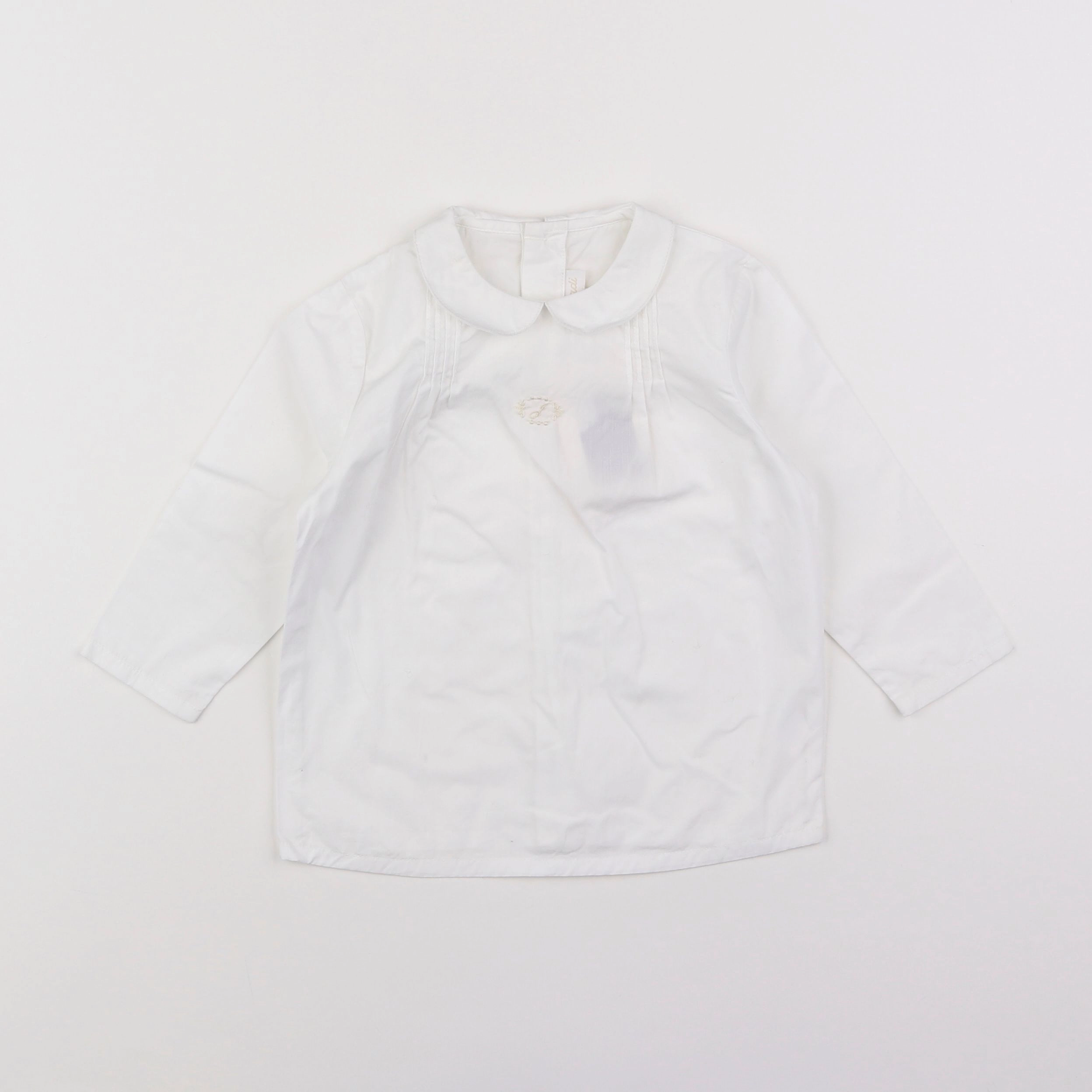 Jacadi - blouse blanc - 18 mois