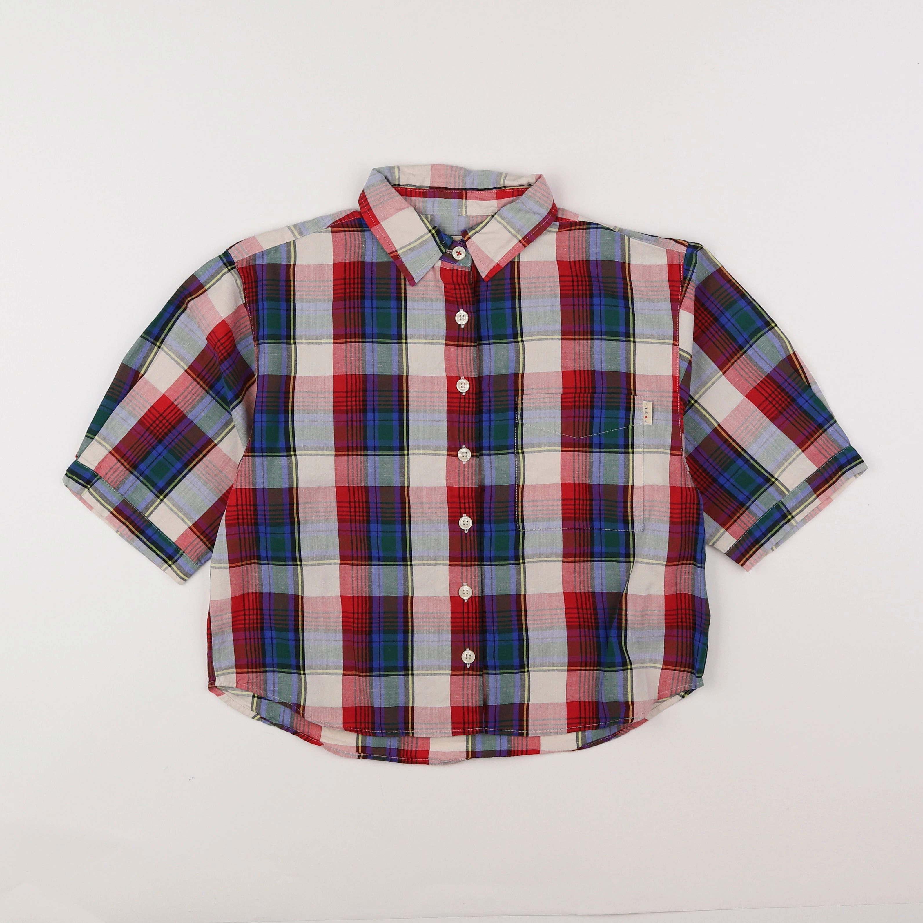 Bellerose - chemise rouge - 12 ans