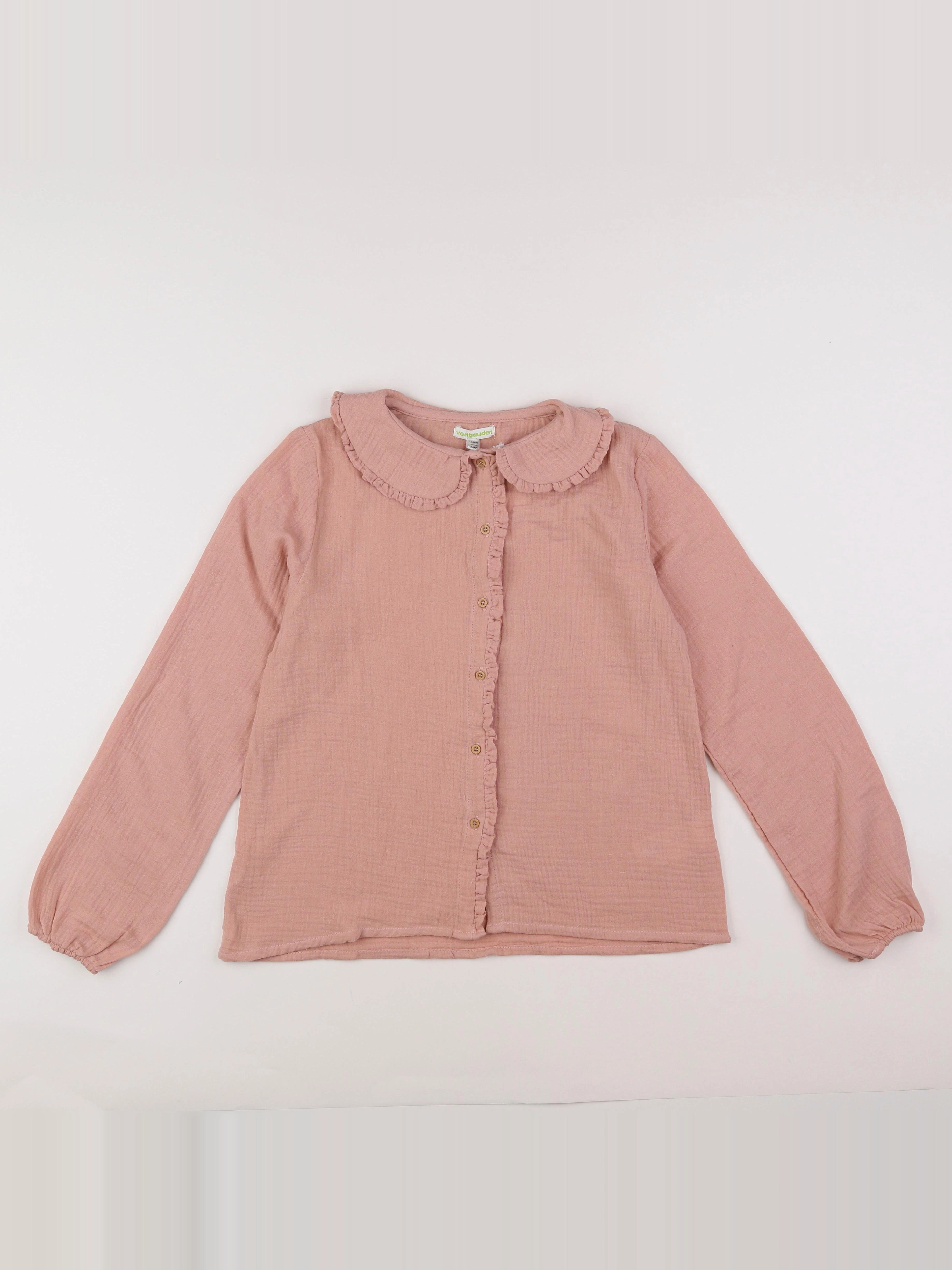 Vertbaudet - blouse rose - 12 ans