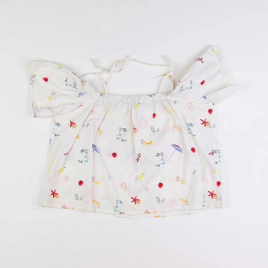 Little marc jacobs - blouse blanc - 10 ans