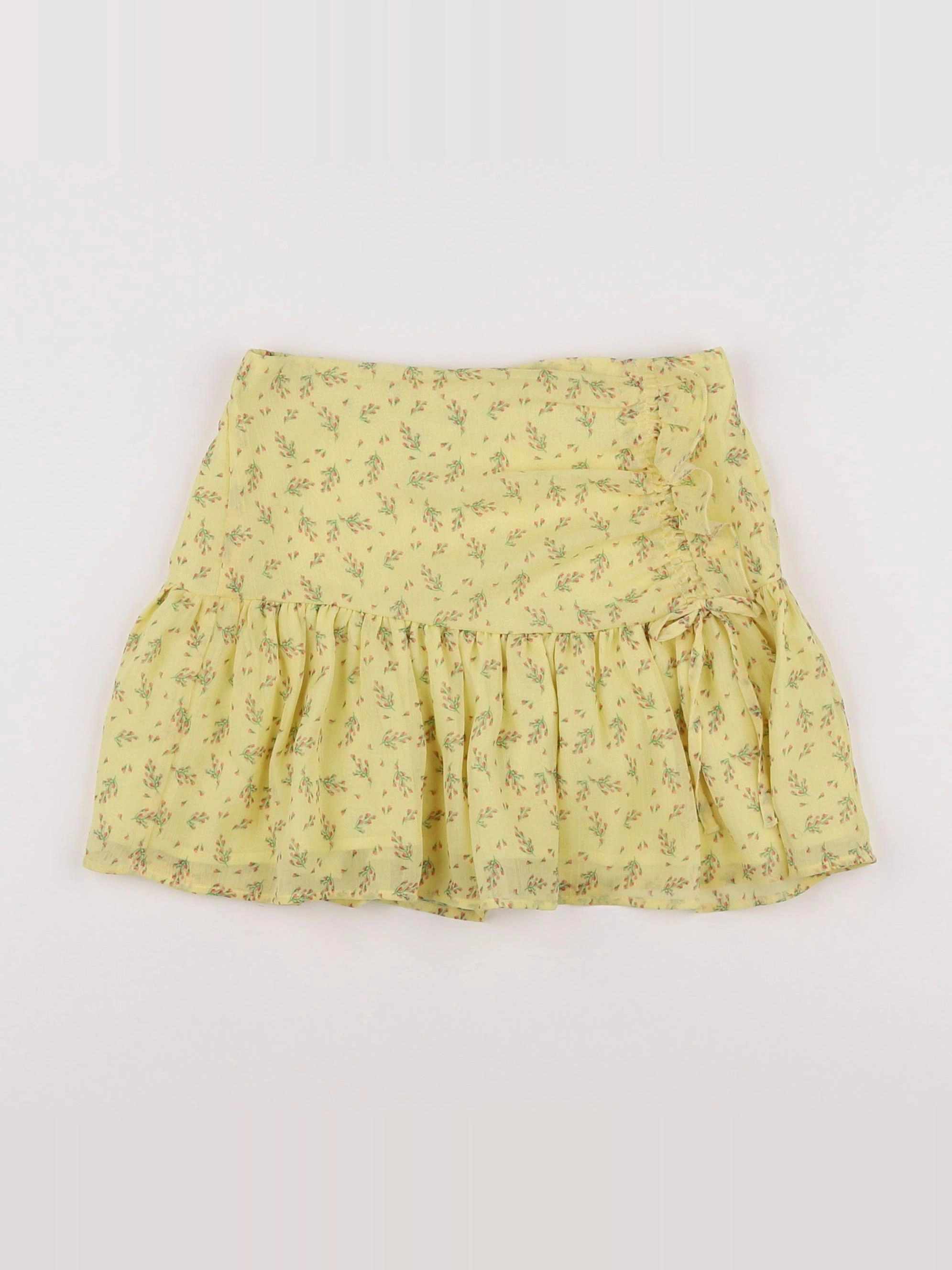 Zara - jupe jaune - 7 ans