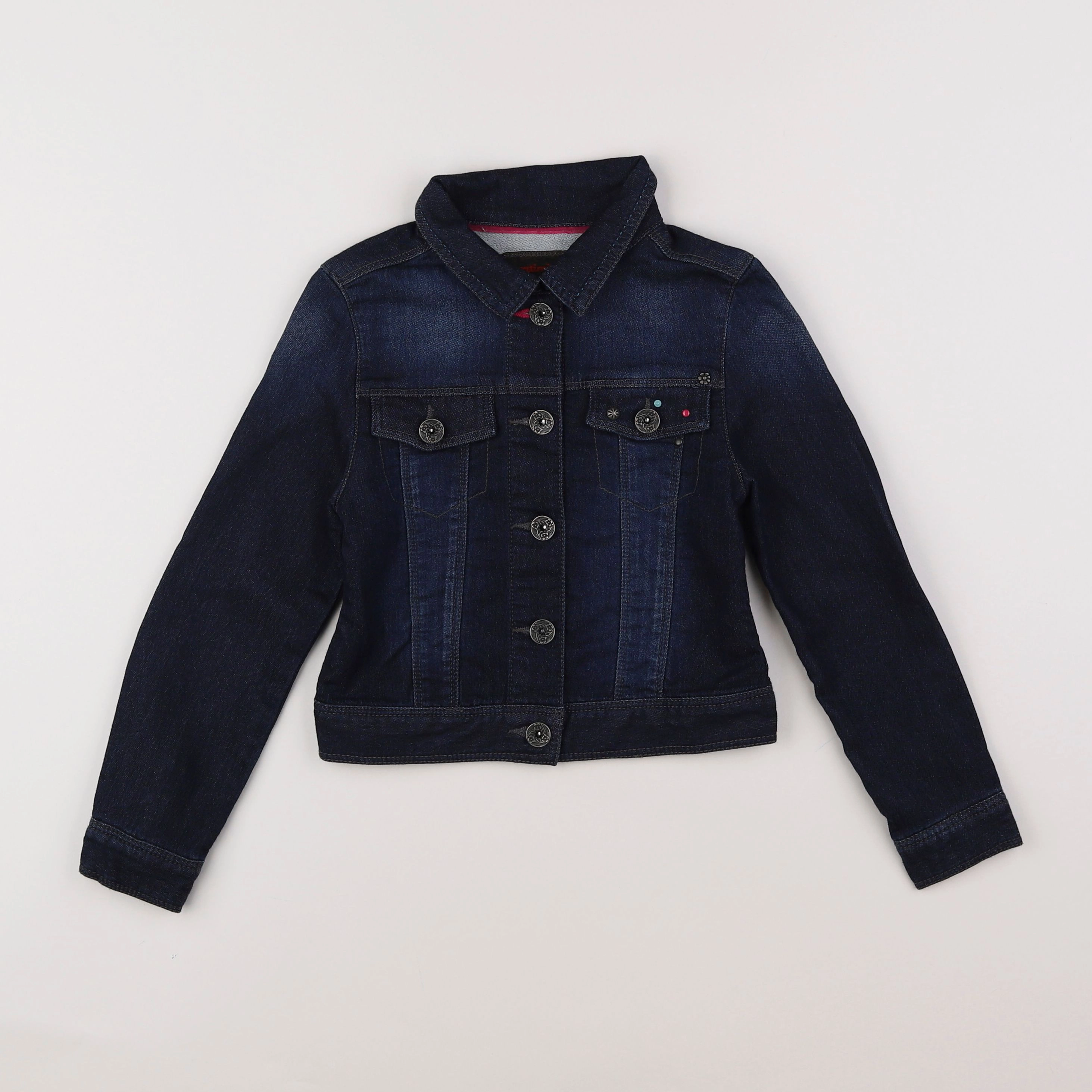 Catimini - veste bleu - 6 ans