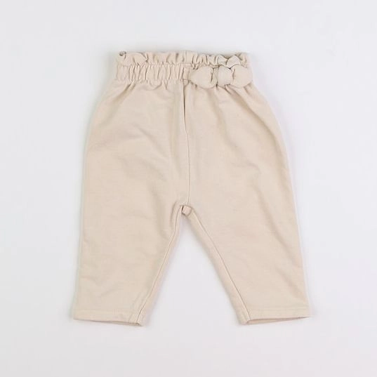 Vertbaudet - jogging beige - 3 mois