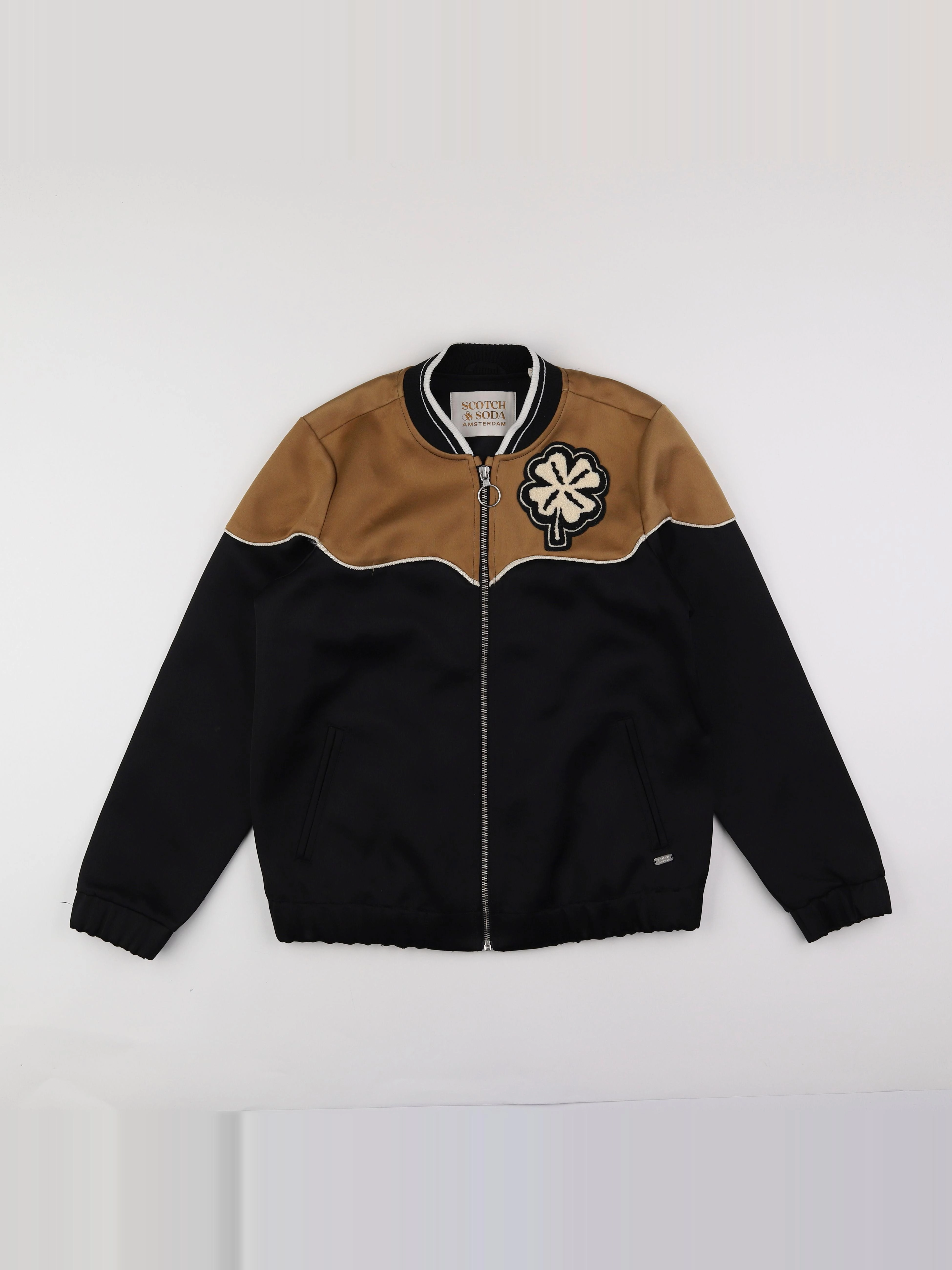 Scotch & Soda - veste noir, marron - 14 ans