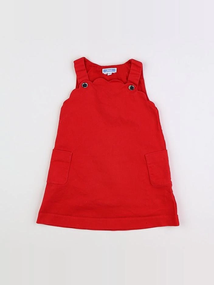Jacadi - robe rouge - 2 ans