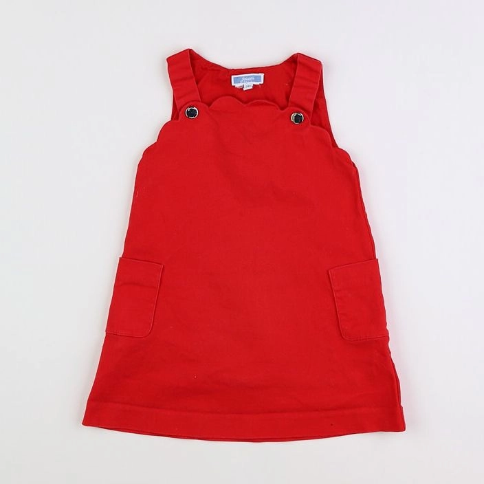 Jacadi - robe rouge - 2 ans
