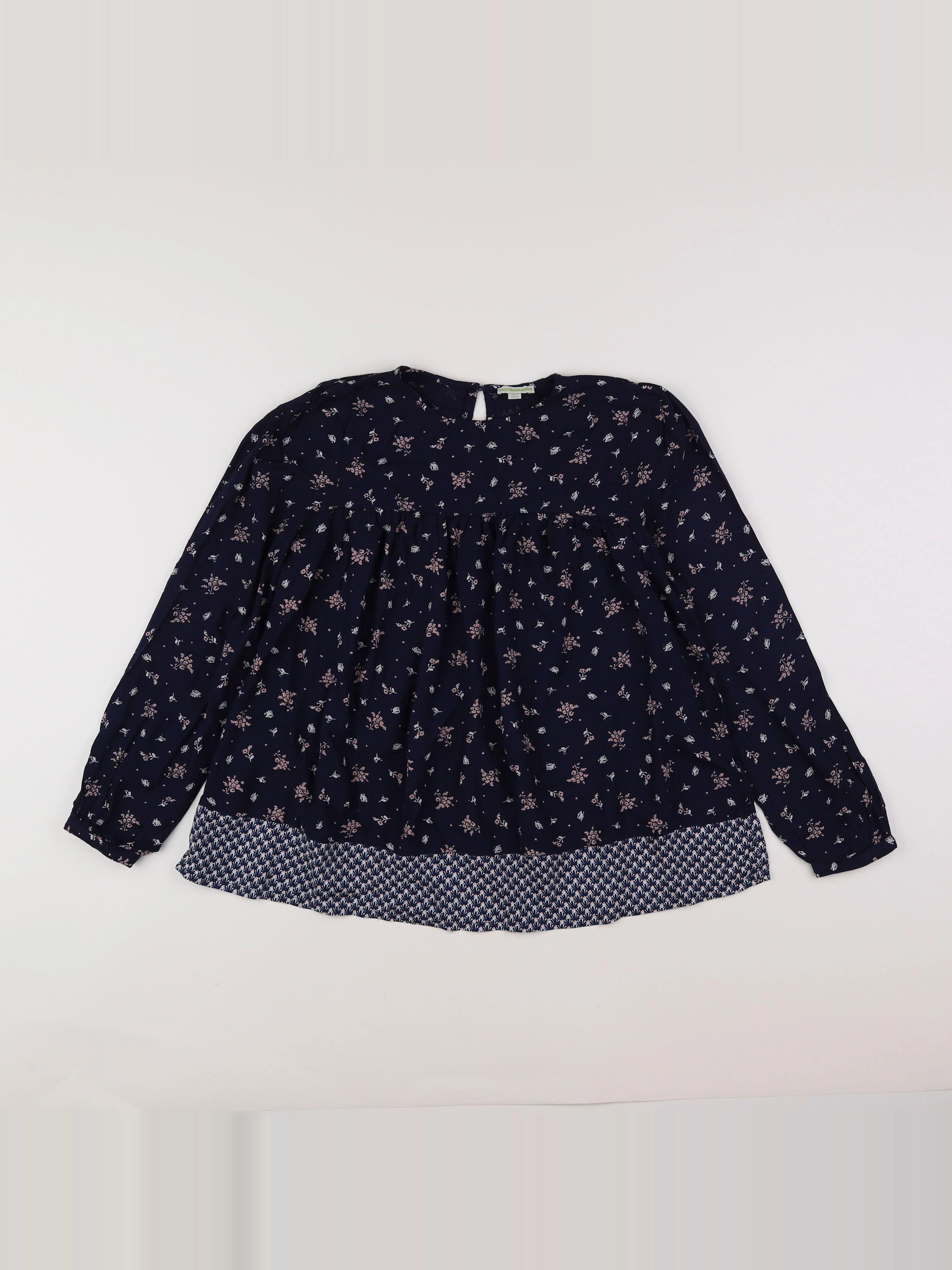 Vertbaudet - blouse bleu - 12 ans