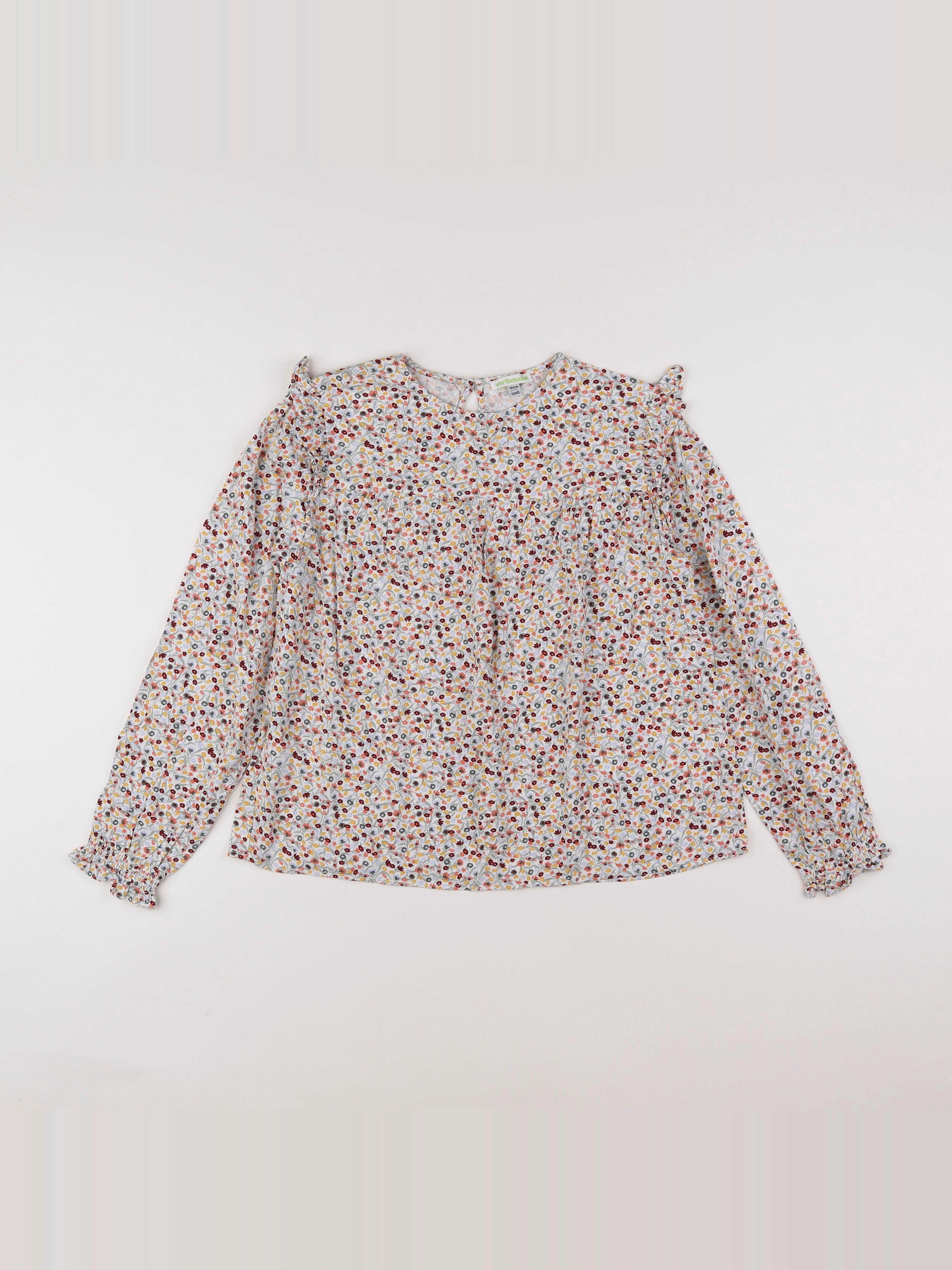 Vertbaudet - blouse multicolore - 12 ans