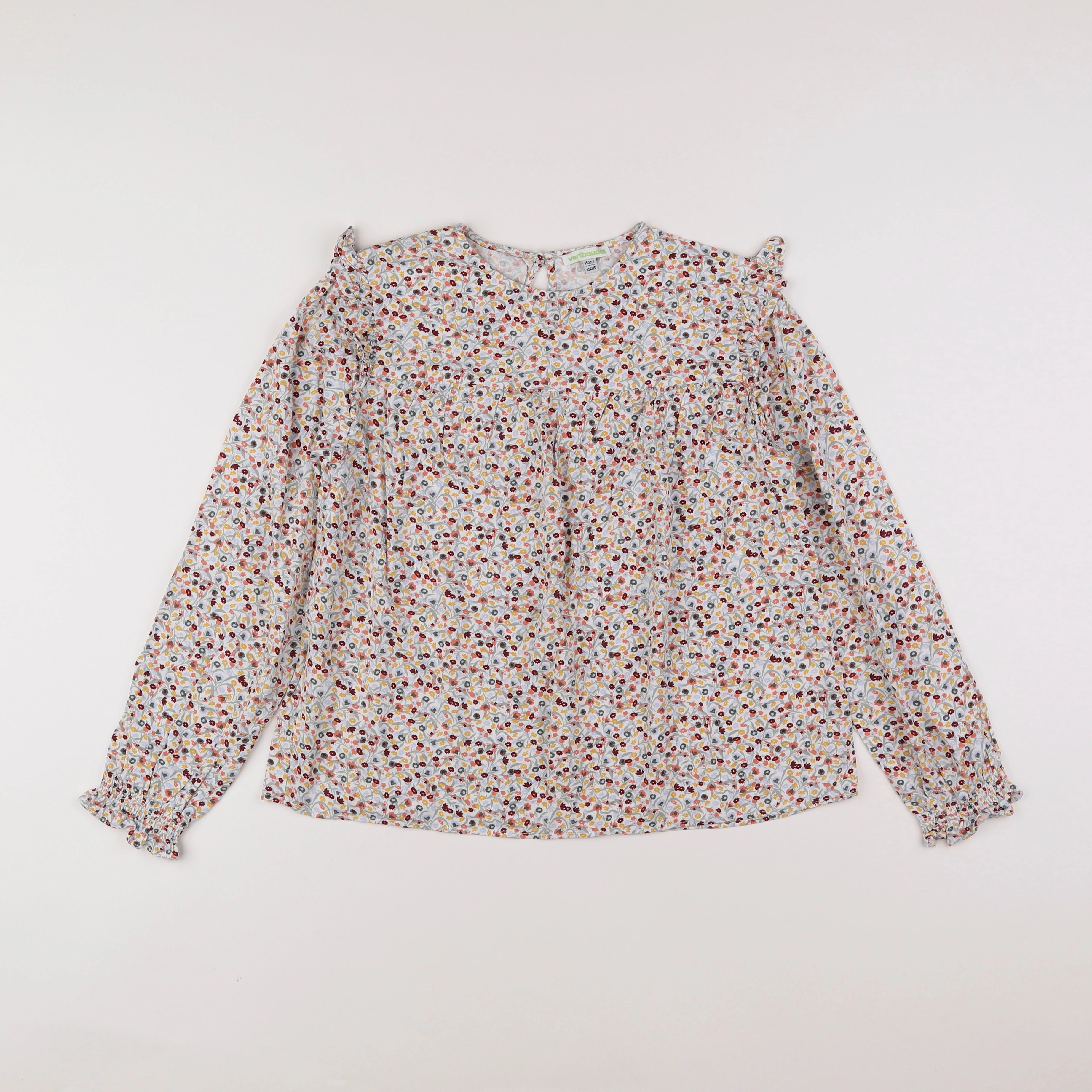Vertbaudet - blouse multicolore - 12 ans