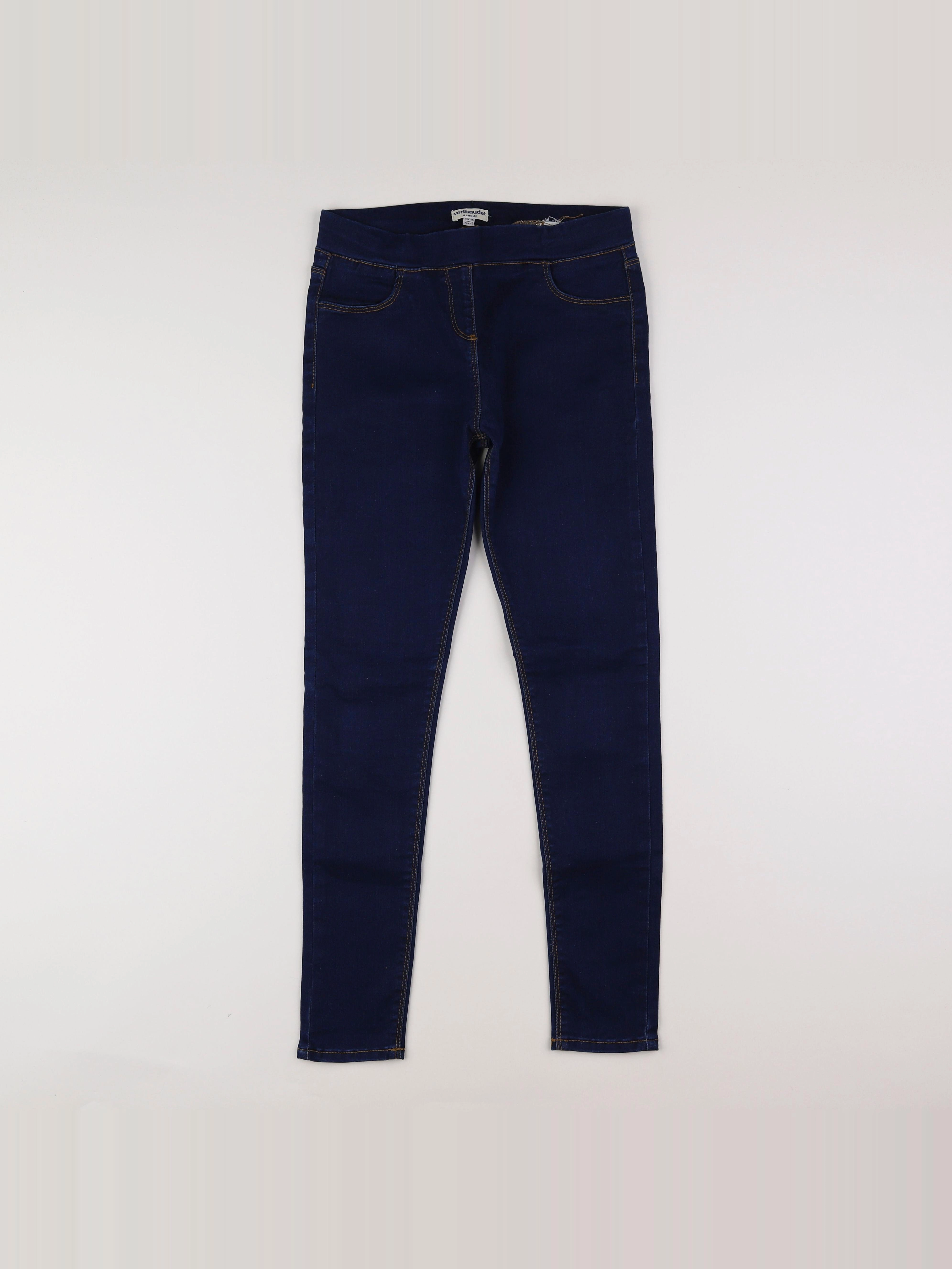 Vertbaudet - jegging bleu - 12 ans