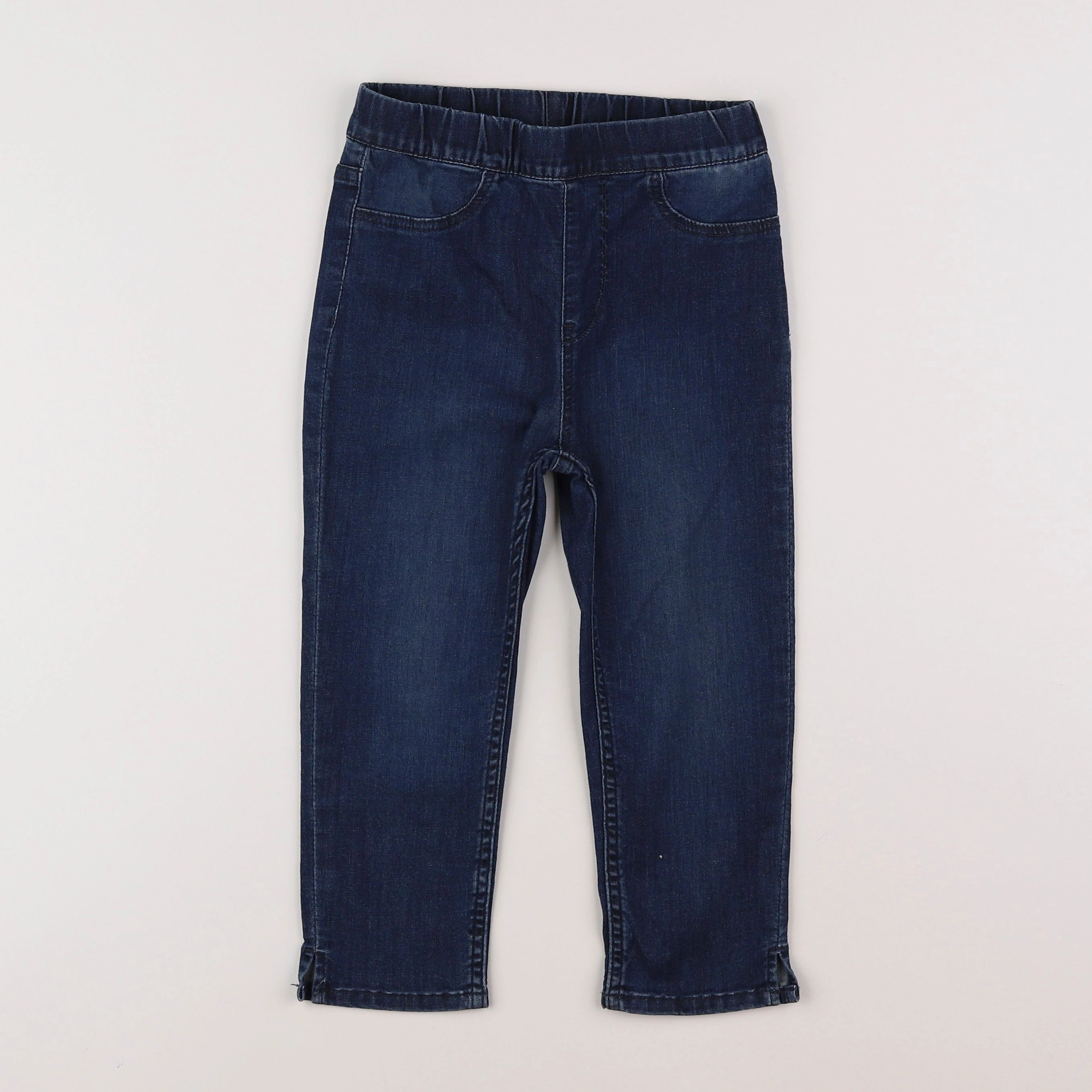 H&M - jegging bleu - 8/9 ans