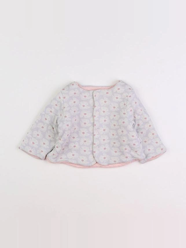 Okaidi - sweat gris - 3 mois