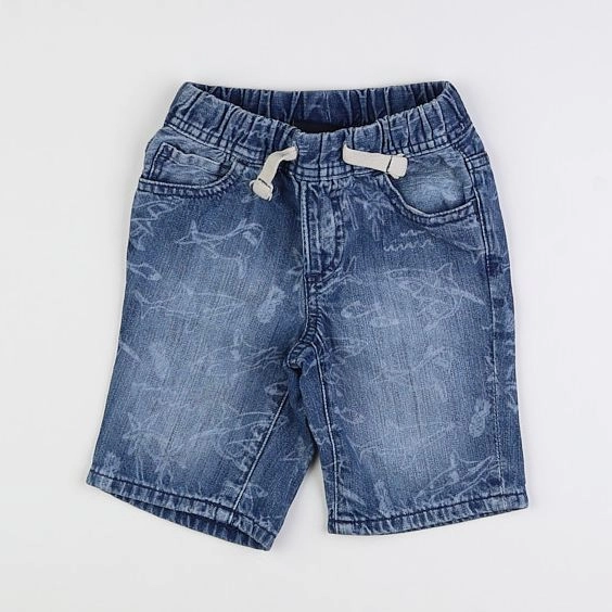 GAP - short bleu - 2 ans