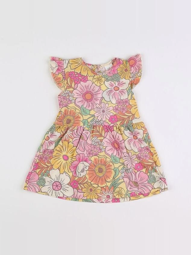 H&M - robe multicolore - 3/6 mois