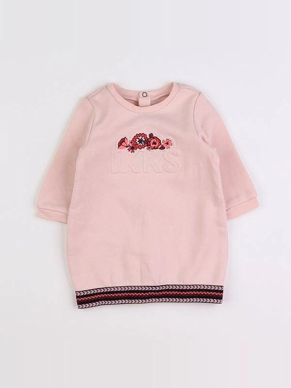 IKKS - robe rose - 6 mois