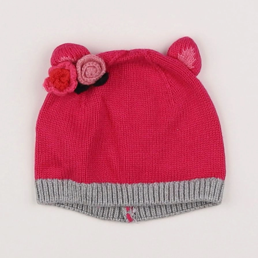 Catimini - bonnet rose - 6/12 mois