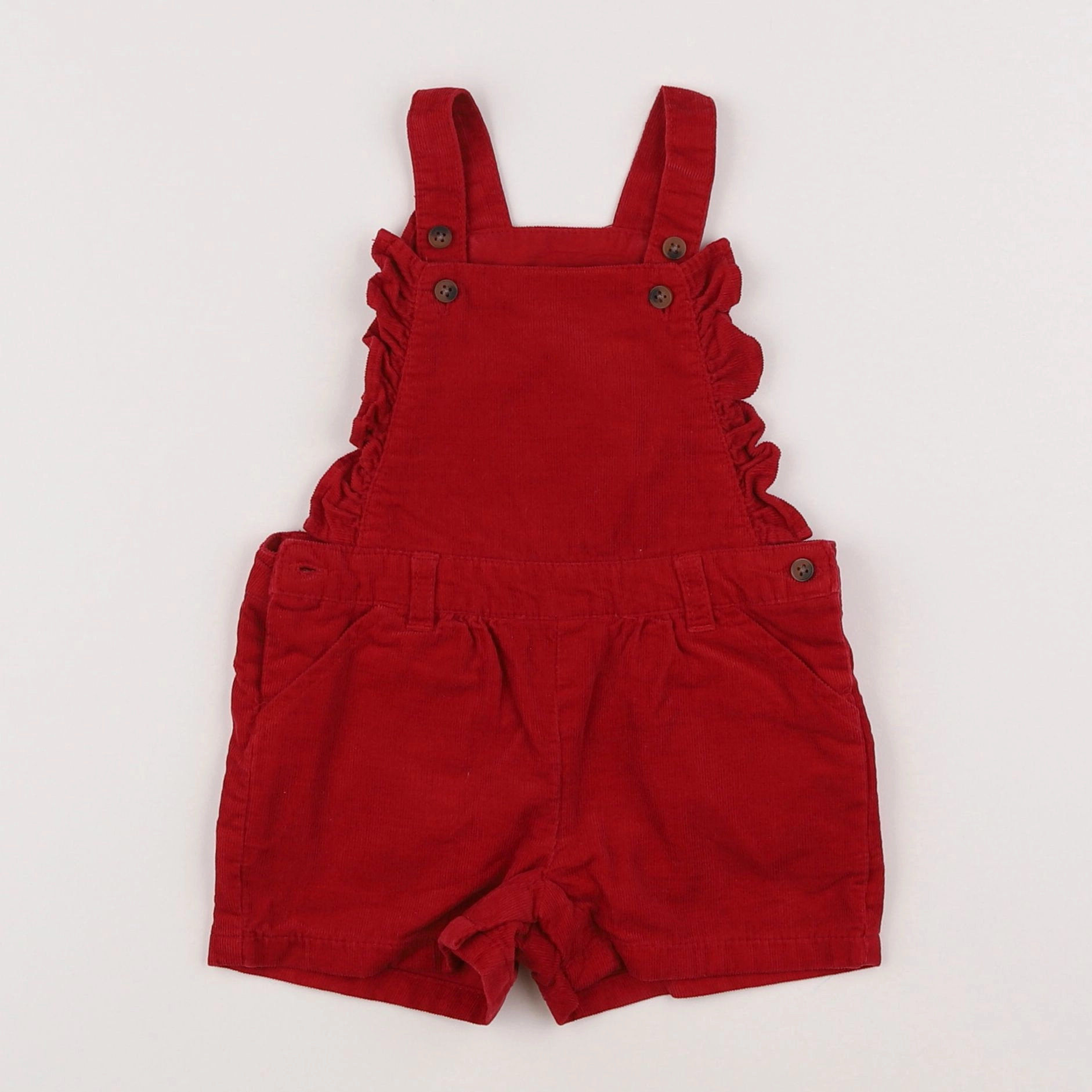 Boutchou - salopette rouge - 9 mois