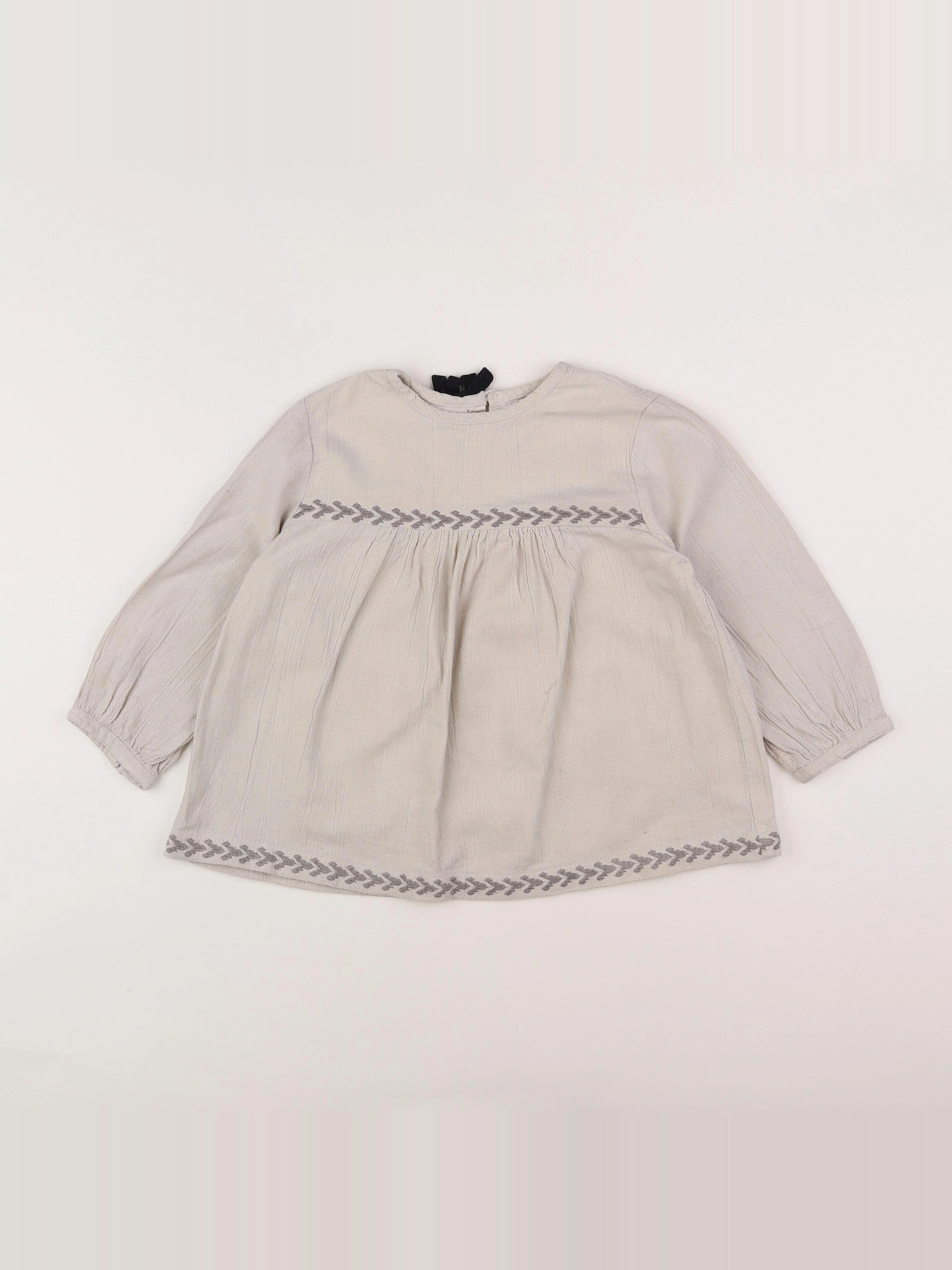 Polder - blouse beige - 8 ans