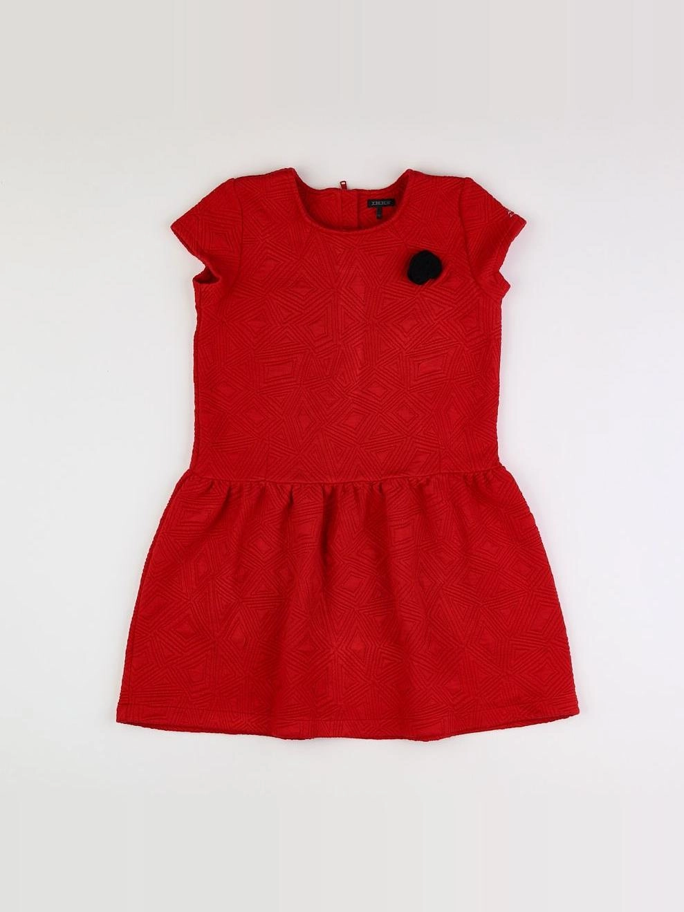IKKS - robe rouge - 10 ans