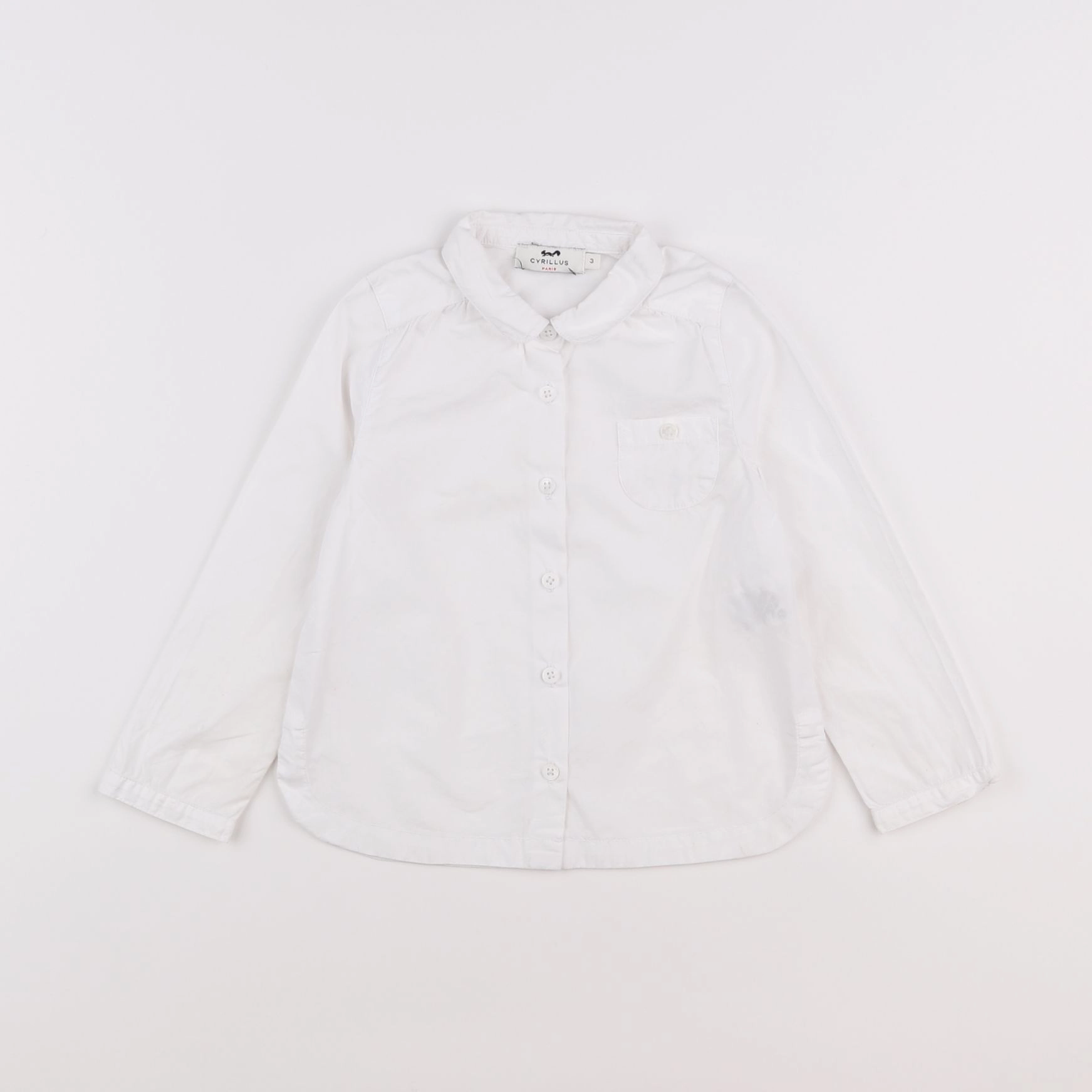 Cyrillus - chemise blanc - 3 ans