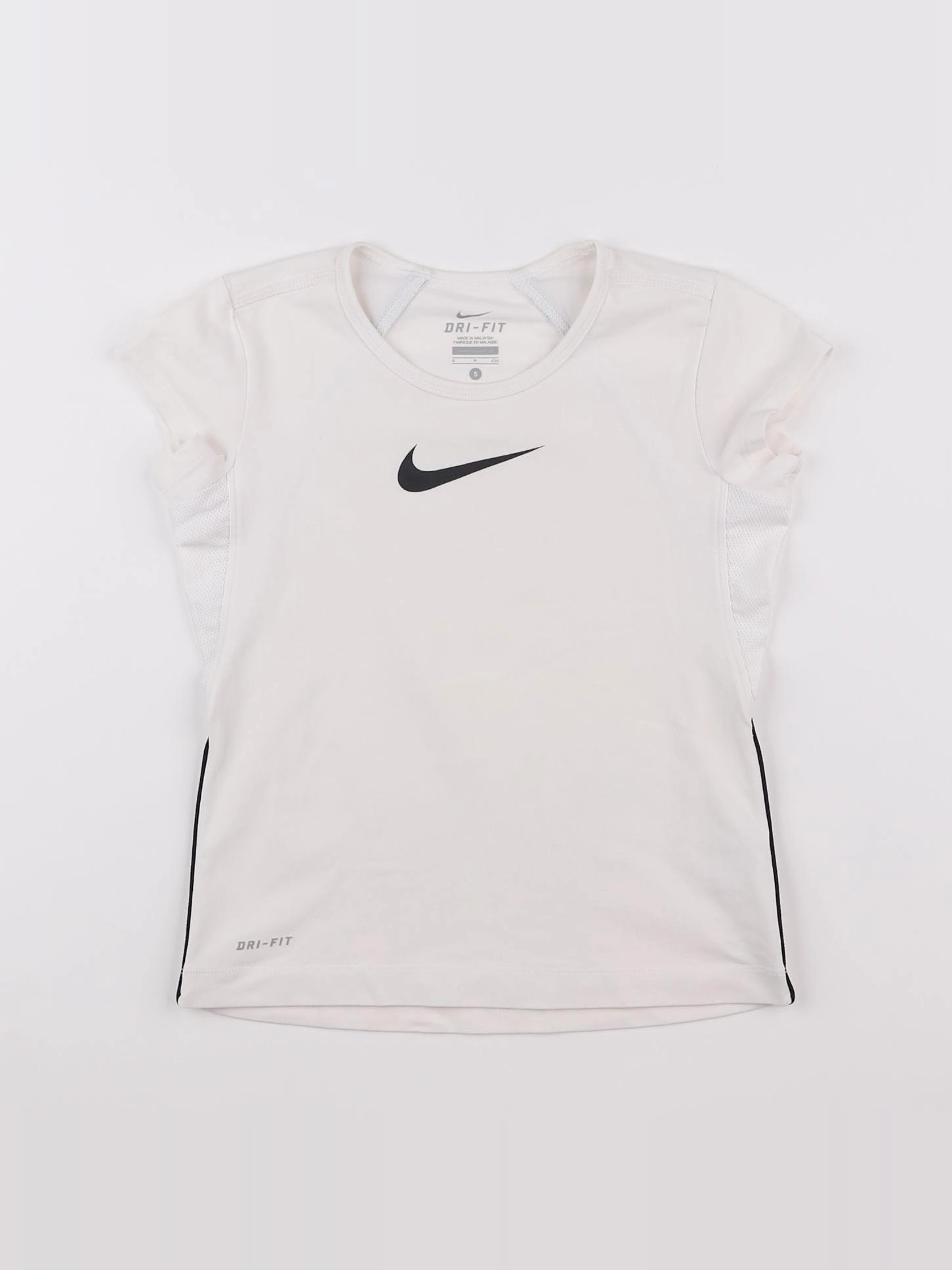 Nike - tee-shirt blanc - 7 ans