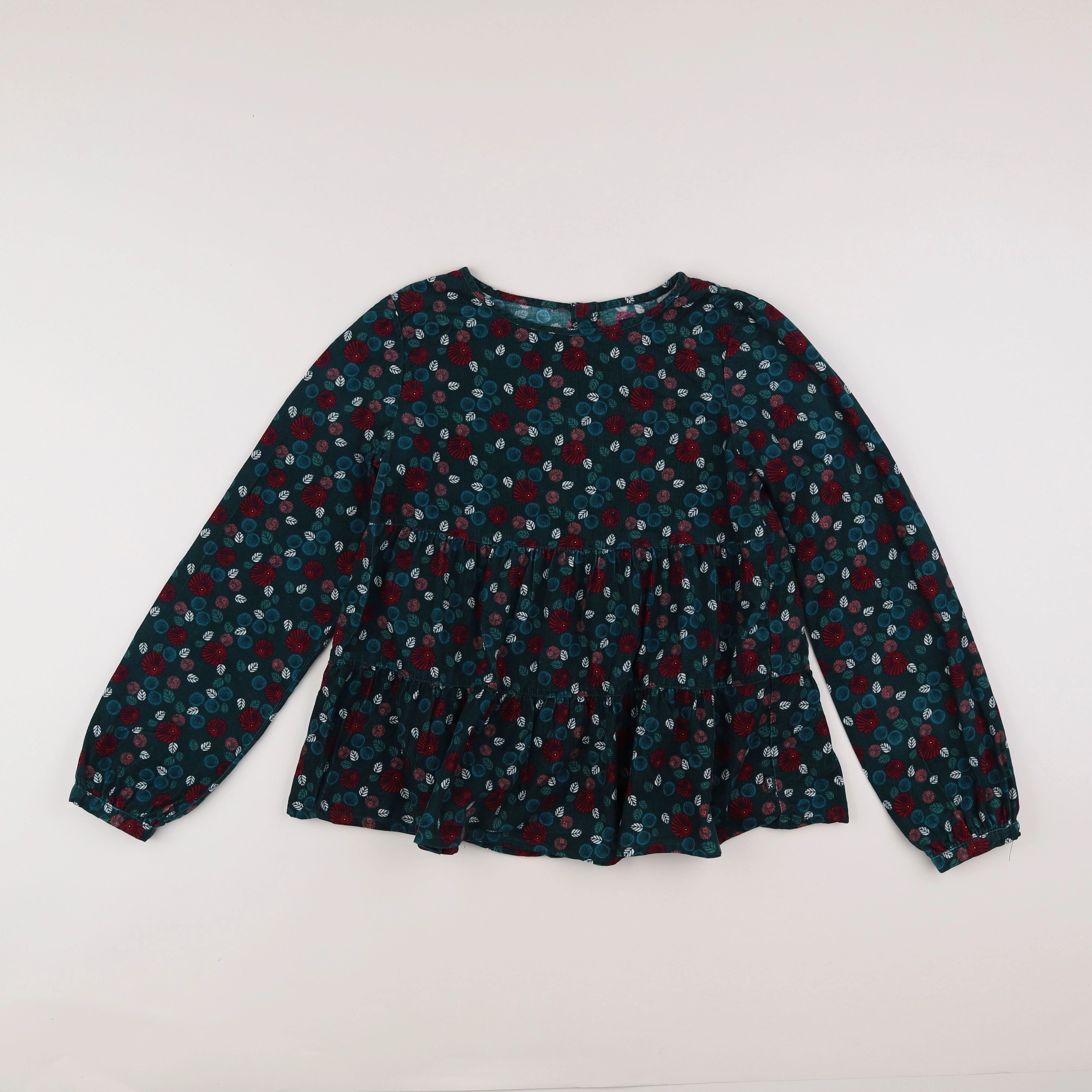 Okaidi - blouse vert - 12 ans