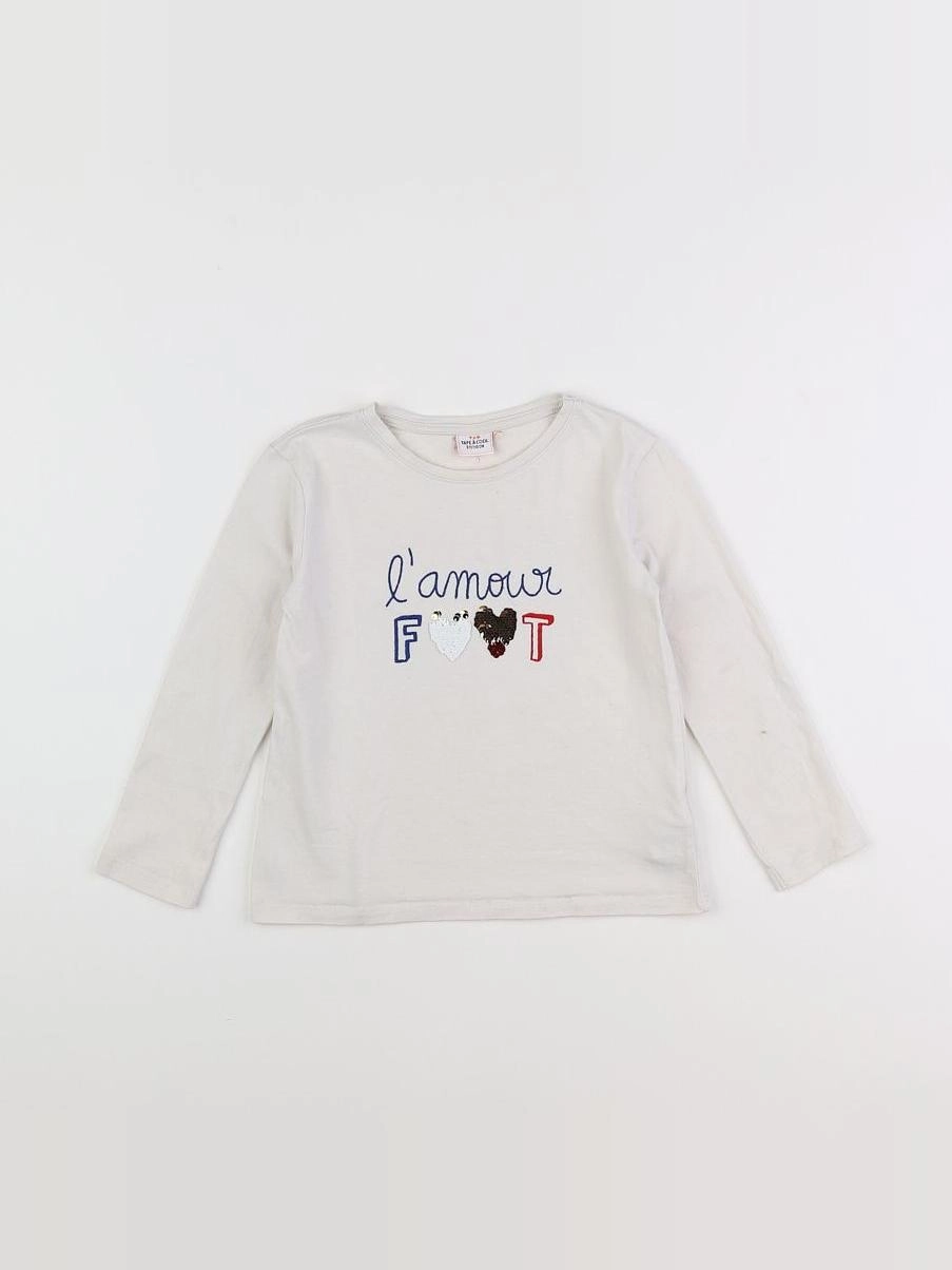 Tape à l'oeil - tee-shirt blanc - 5 ans