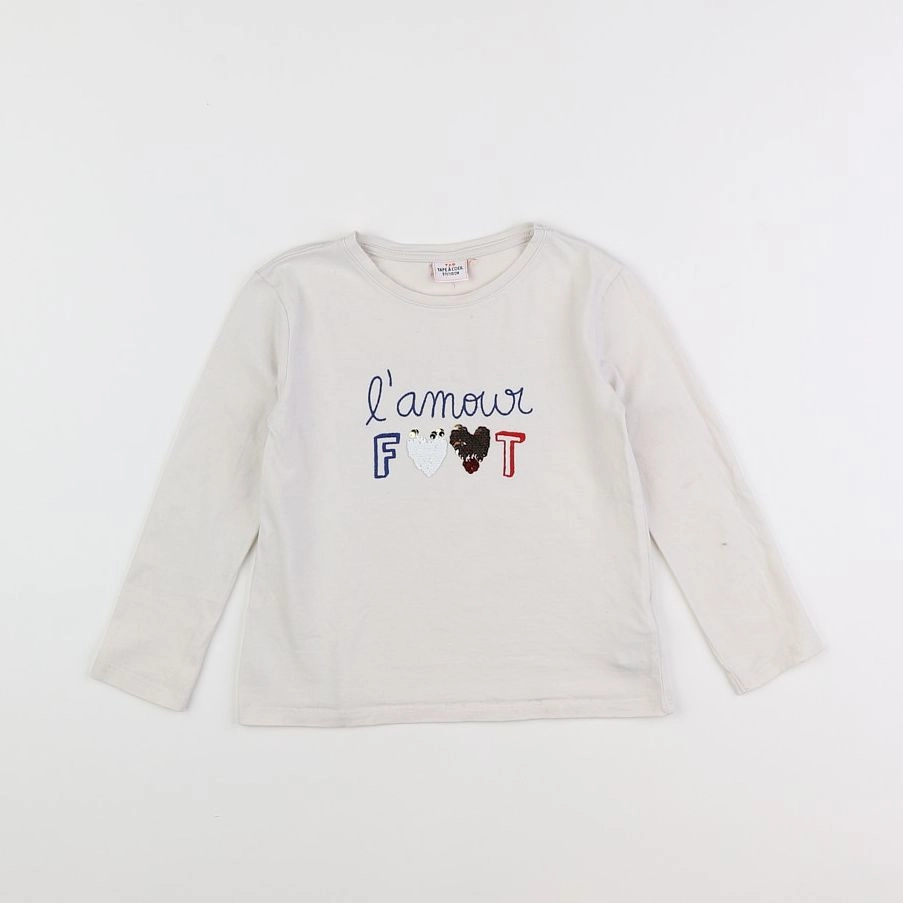 Tape à l'oeil - tee-shirt blanc - 5 ans