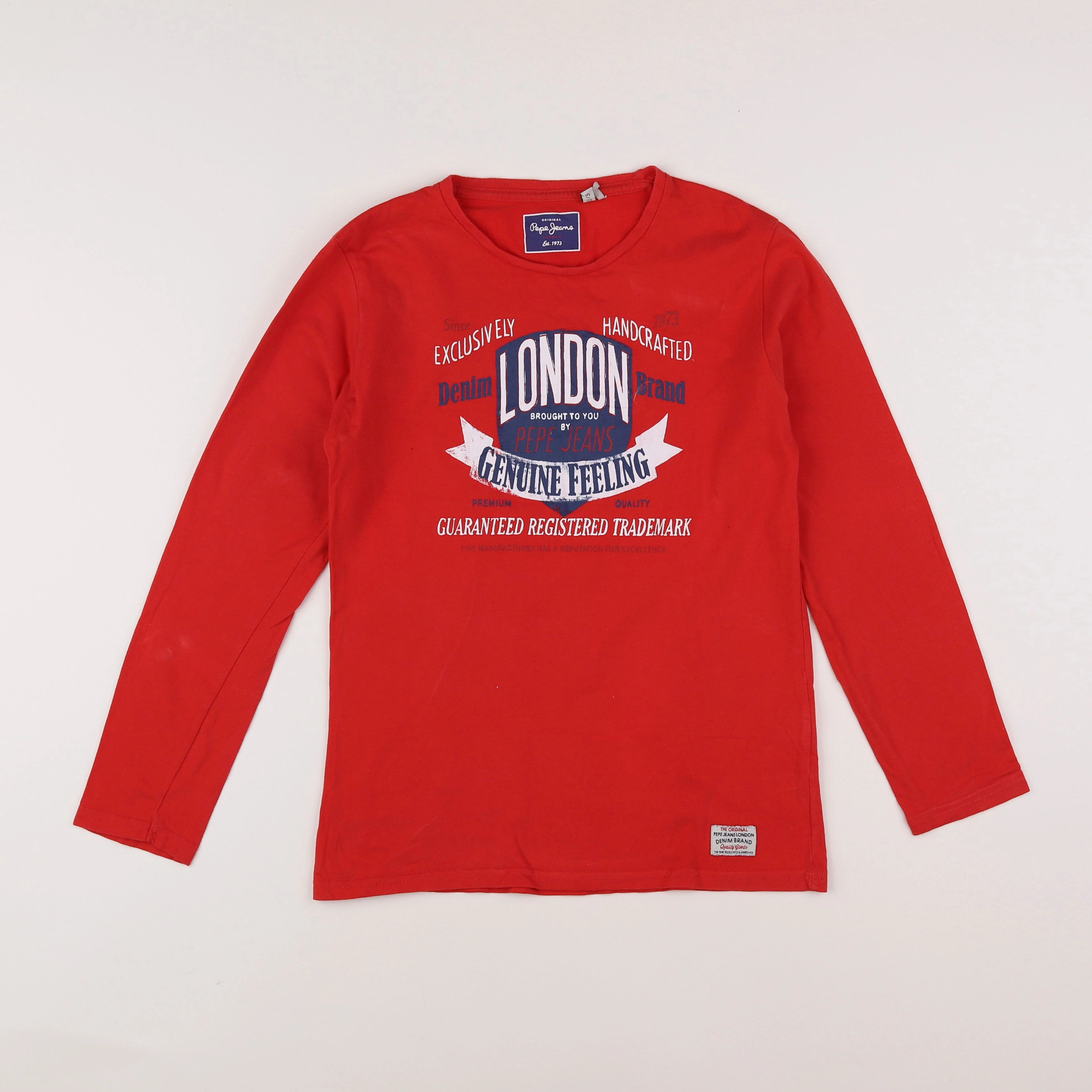 Pepe Jeans - tee-shirt rouge - 12 ans