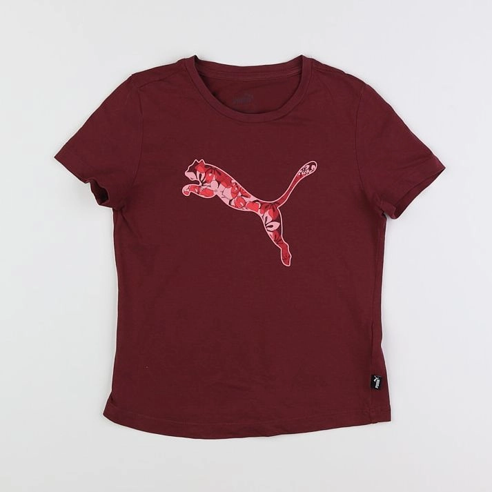 Puma - tee-shirt rose - 7/8 ans