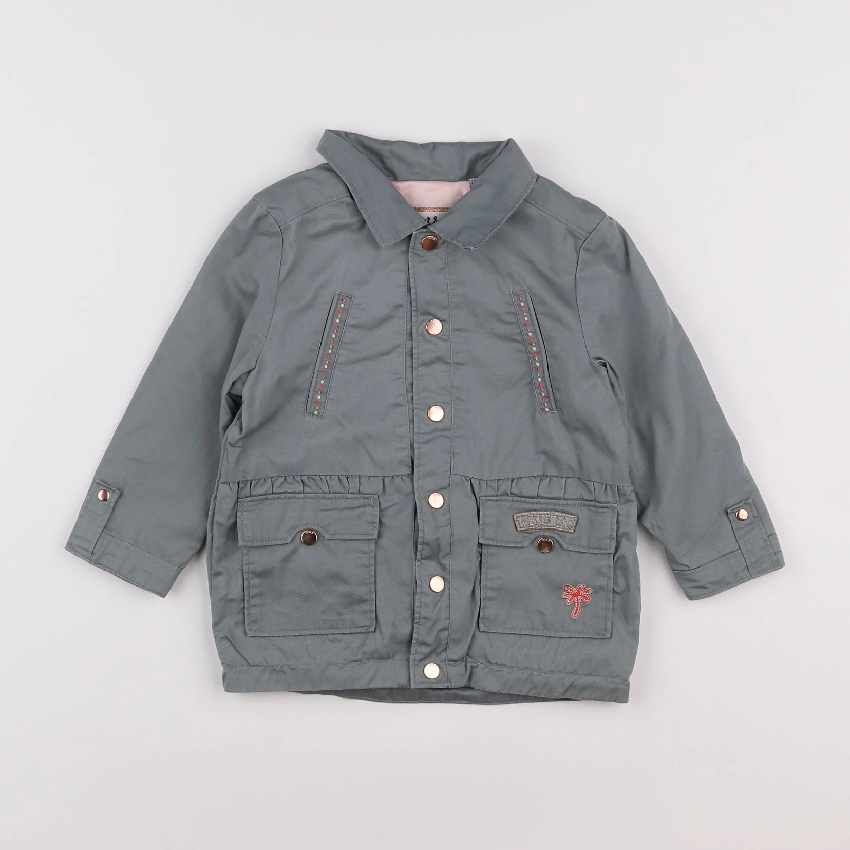 IKKS - veste vert - 2 ans