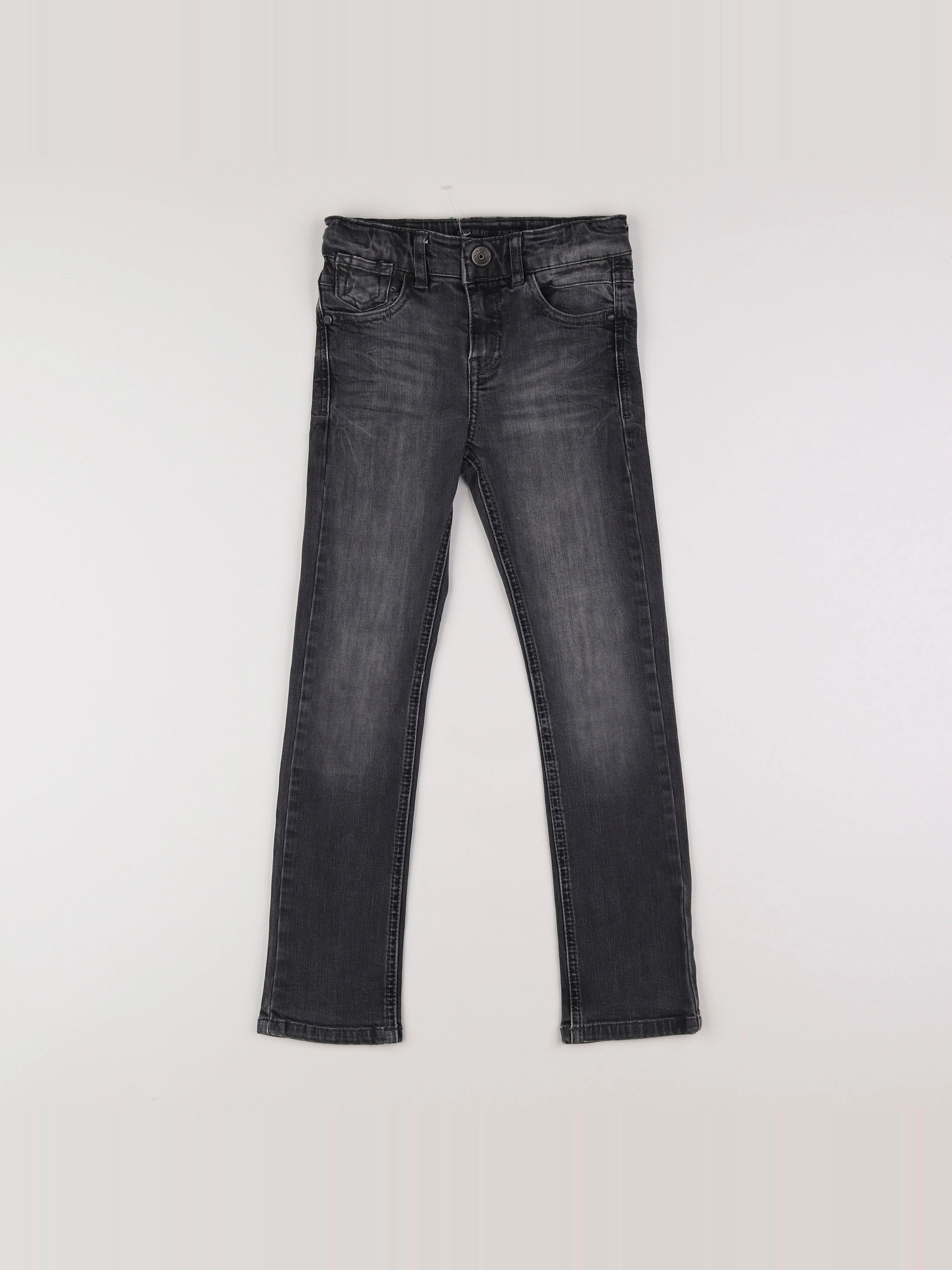 IKKS - jean noir - 7 ans