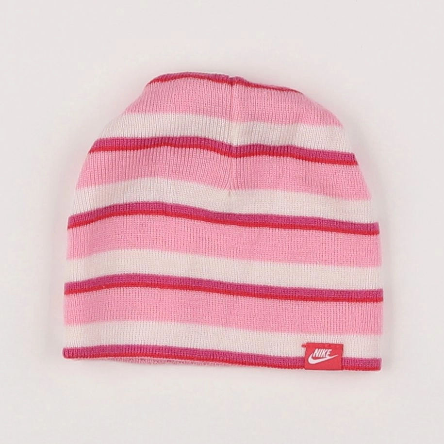 Nike - bonnet rose - 3/6 mois