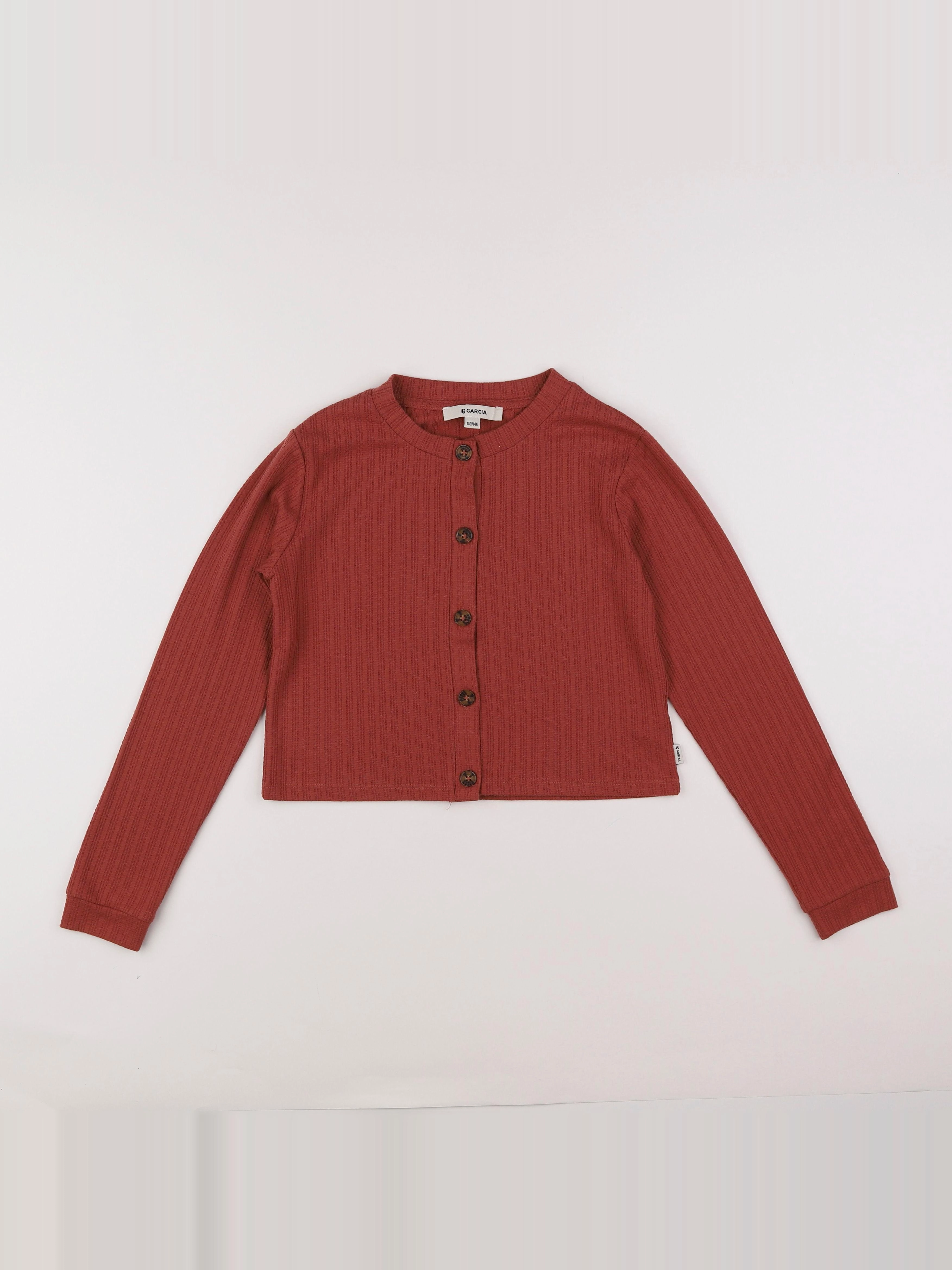 Garcia - gilet marron - 10/11 ans