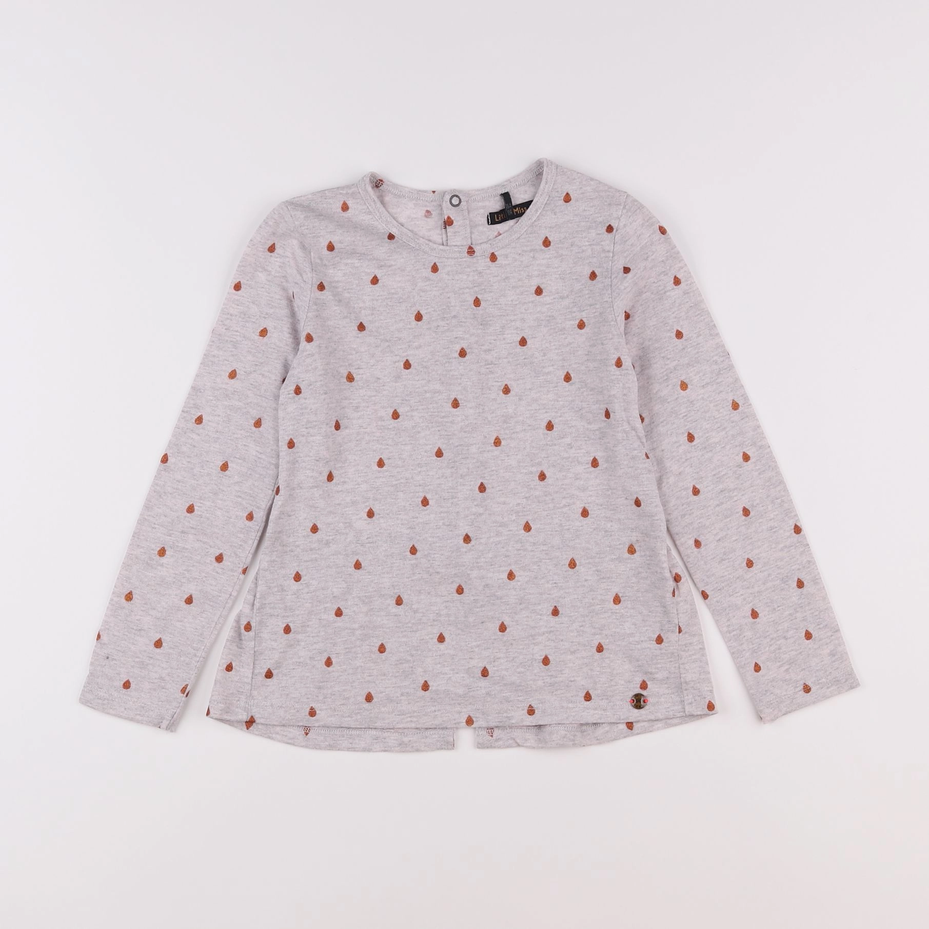 IKKS - tee-shirt gris - 6 ans