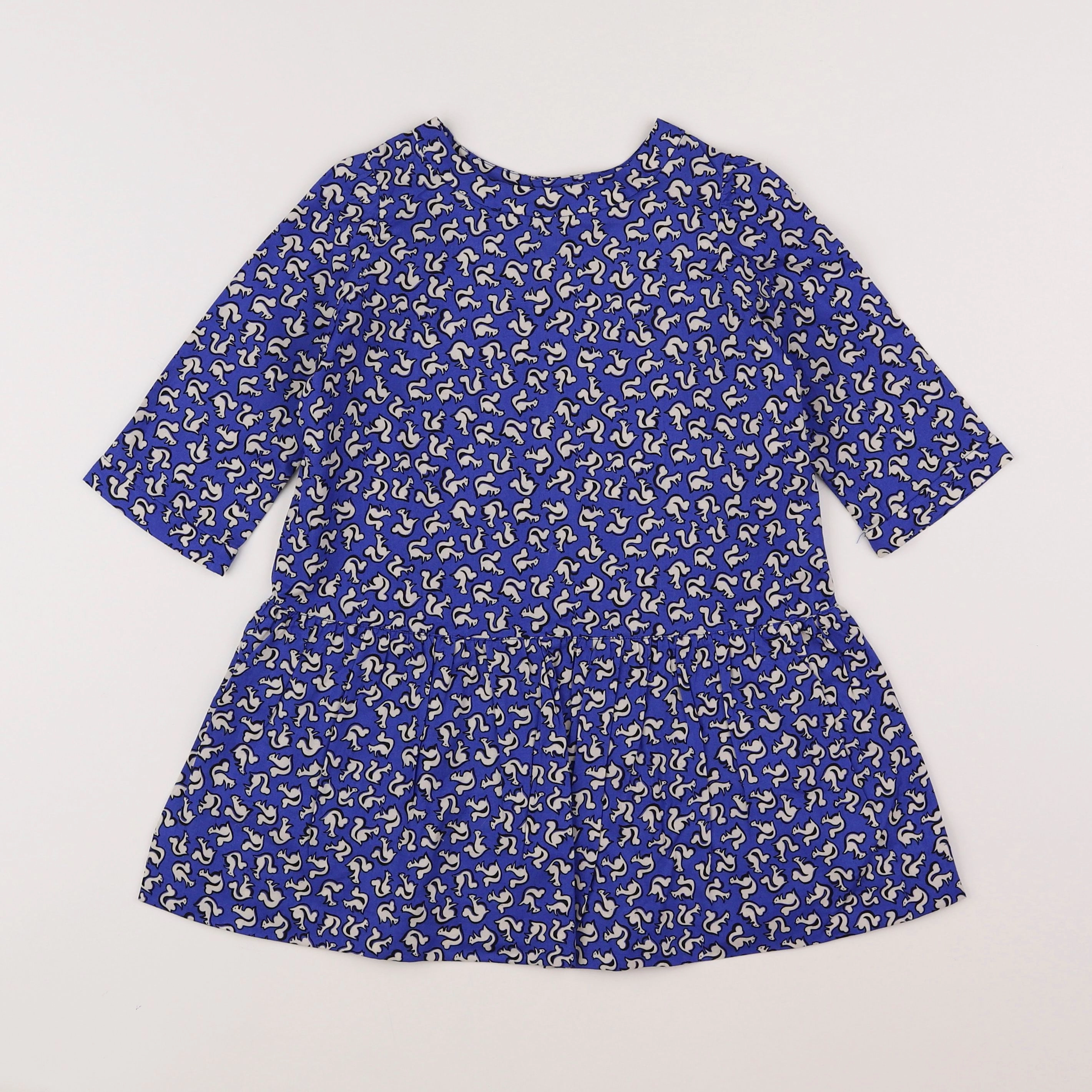 Bonpoint - robe bleu - 4 ans